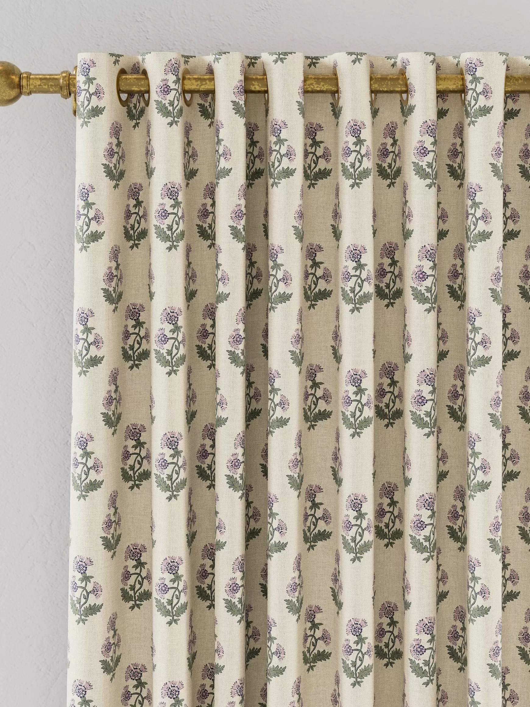 Chamomile Set of 2 Blackout Eyelet Curtains^Joules Best Sale