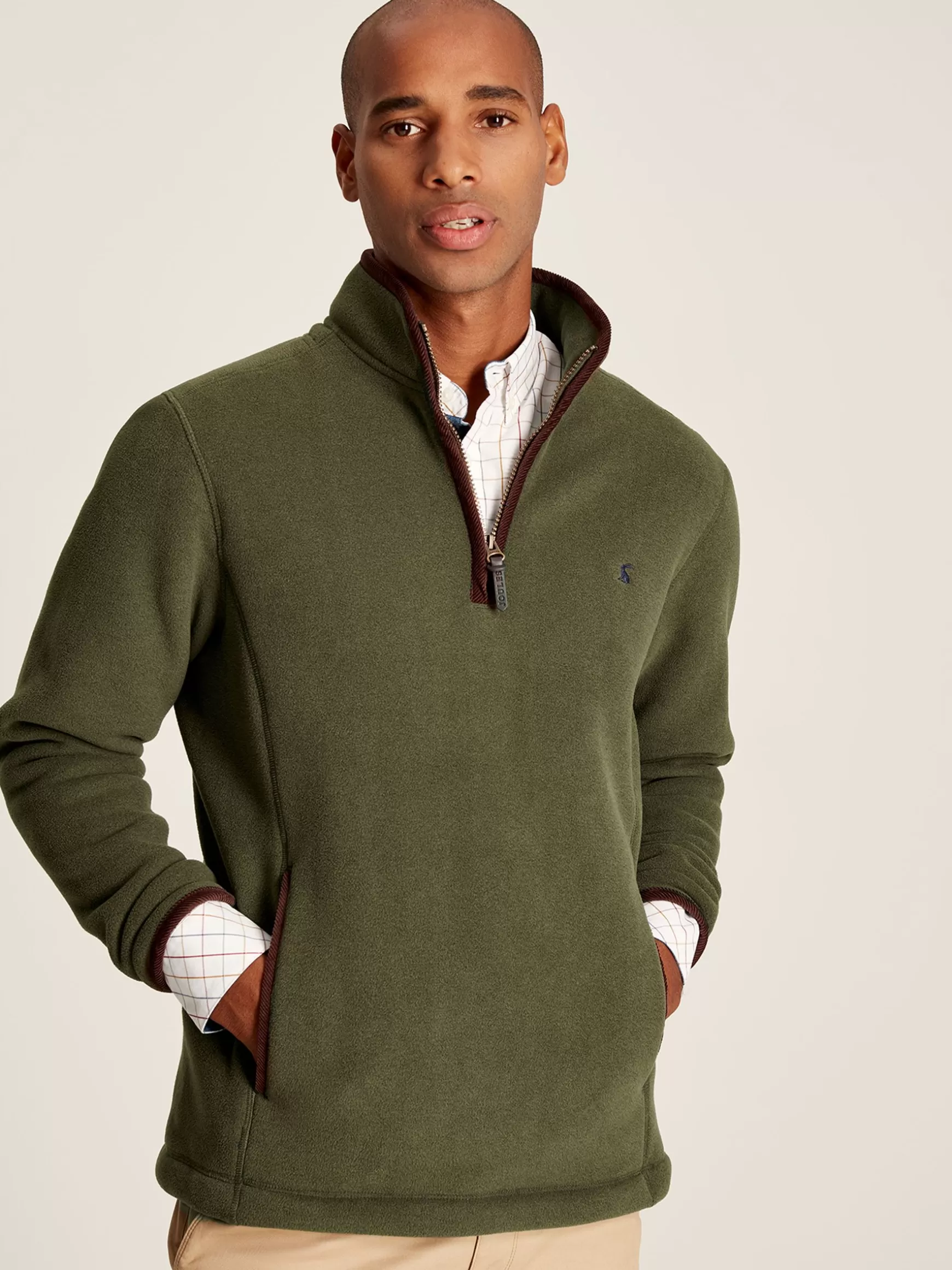 Coxton Quarter Zip Fleece^Joules New