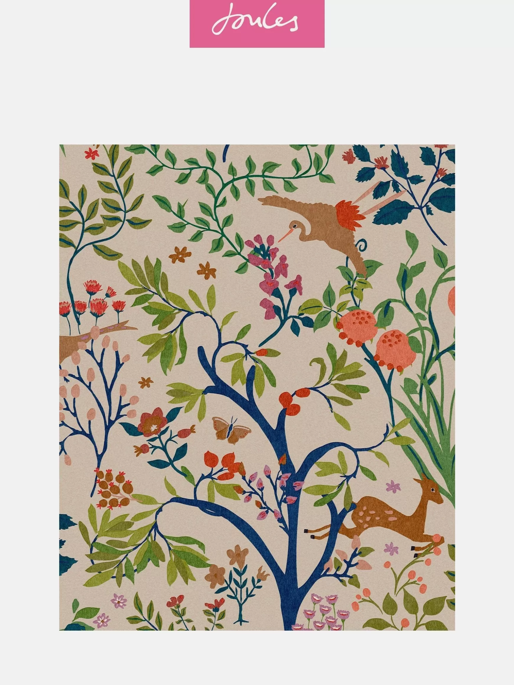 Enchanted Woodland Antique 10M Wallpaper^Joules Discount