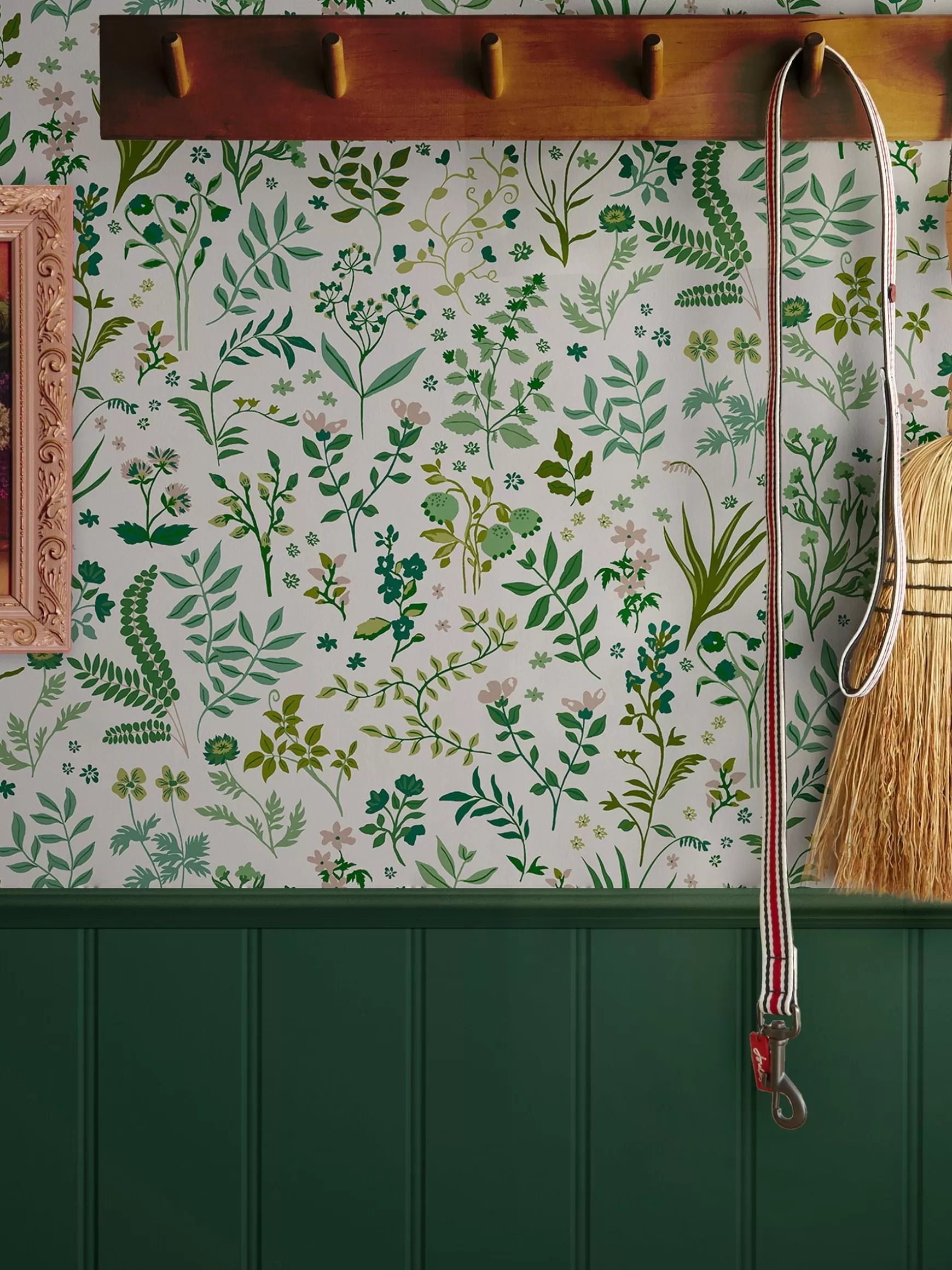 Holcombe Floral 10M Wallpaper^Joules Shop