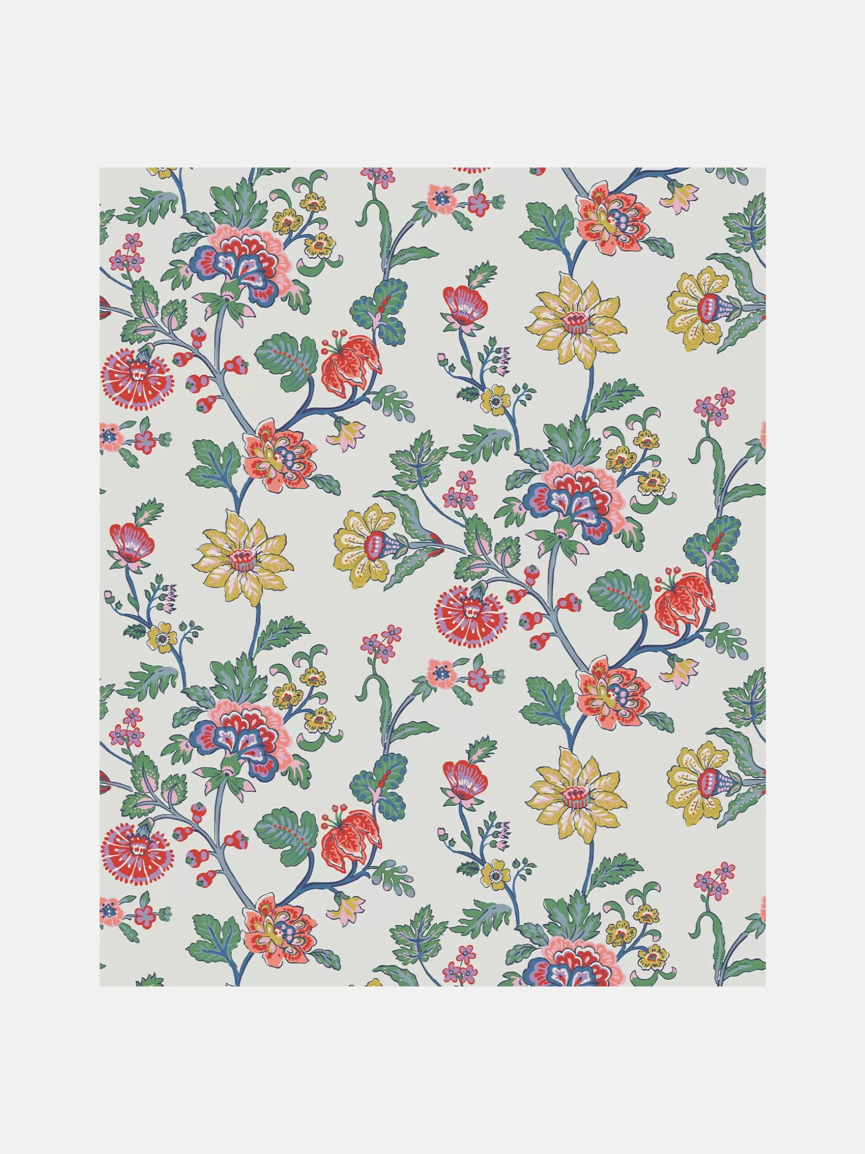 Vine Cottage Floral 10M Wallpaper^Joules Shop