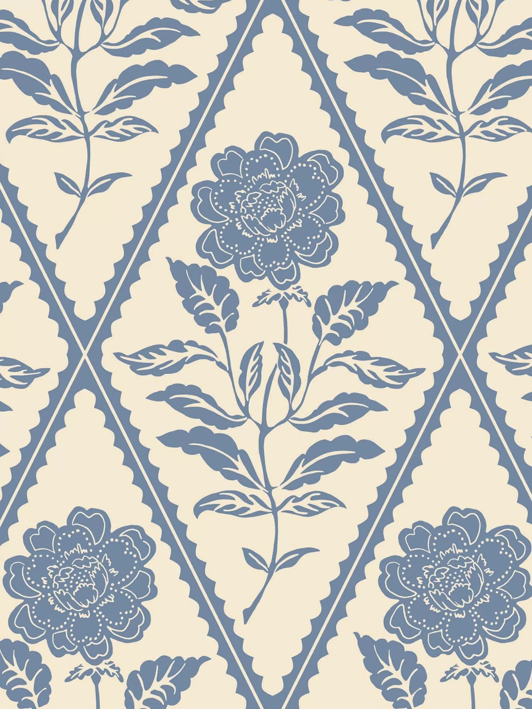 Juliette Floral Print 10M Wallpaper^Joules Shop