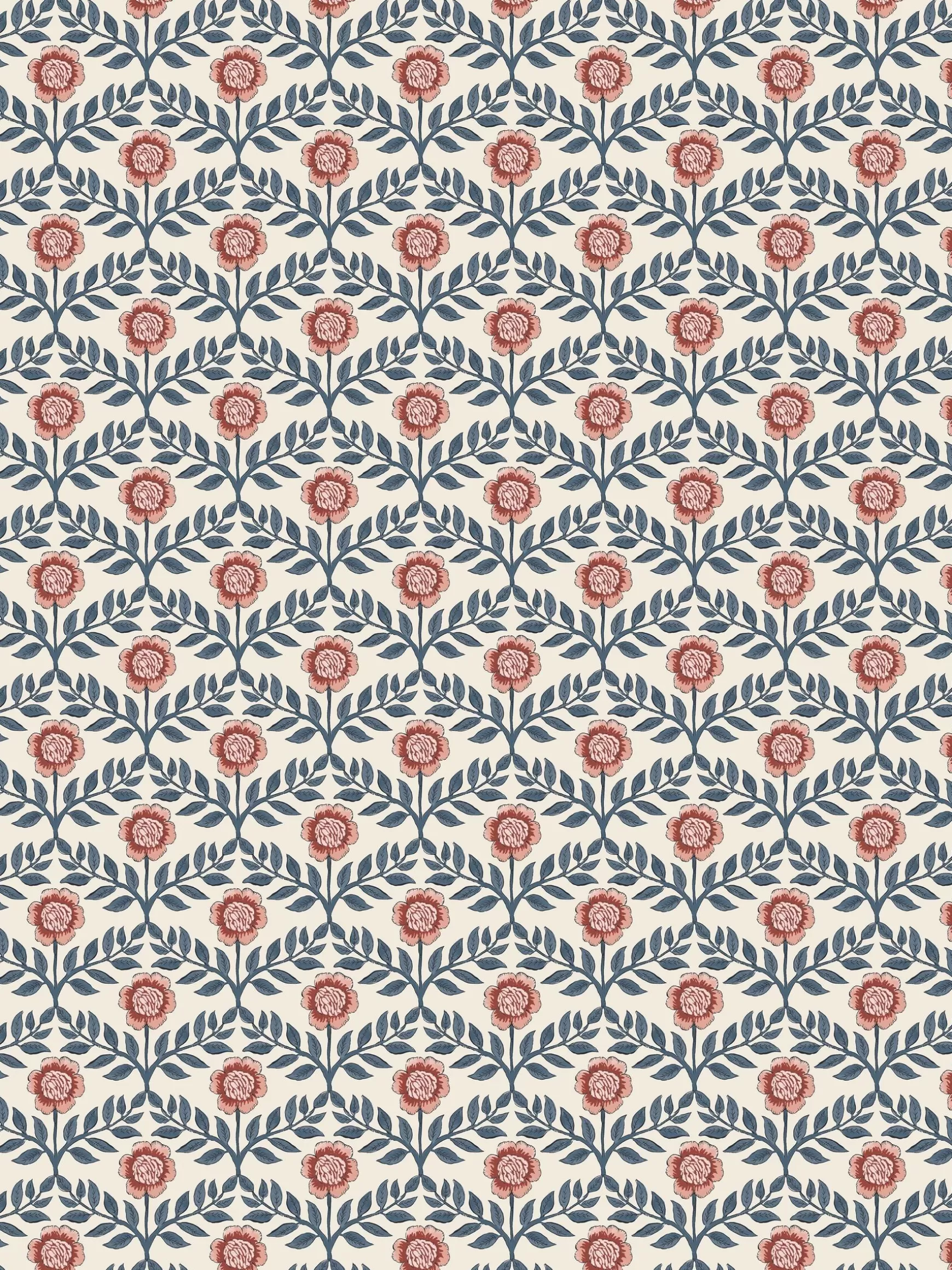 Stately Floral Print 10M Wallpaper^Joules Fashion