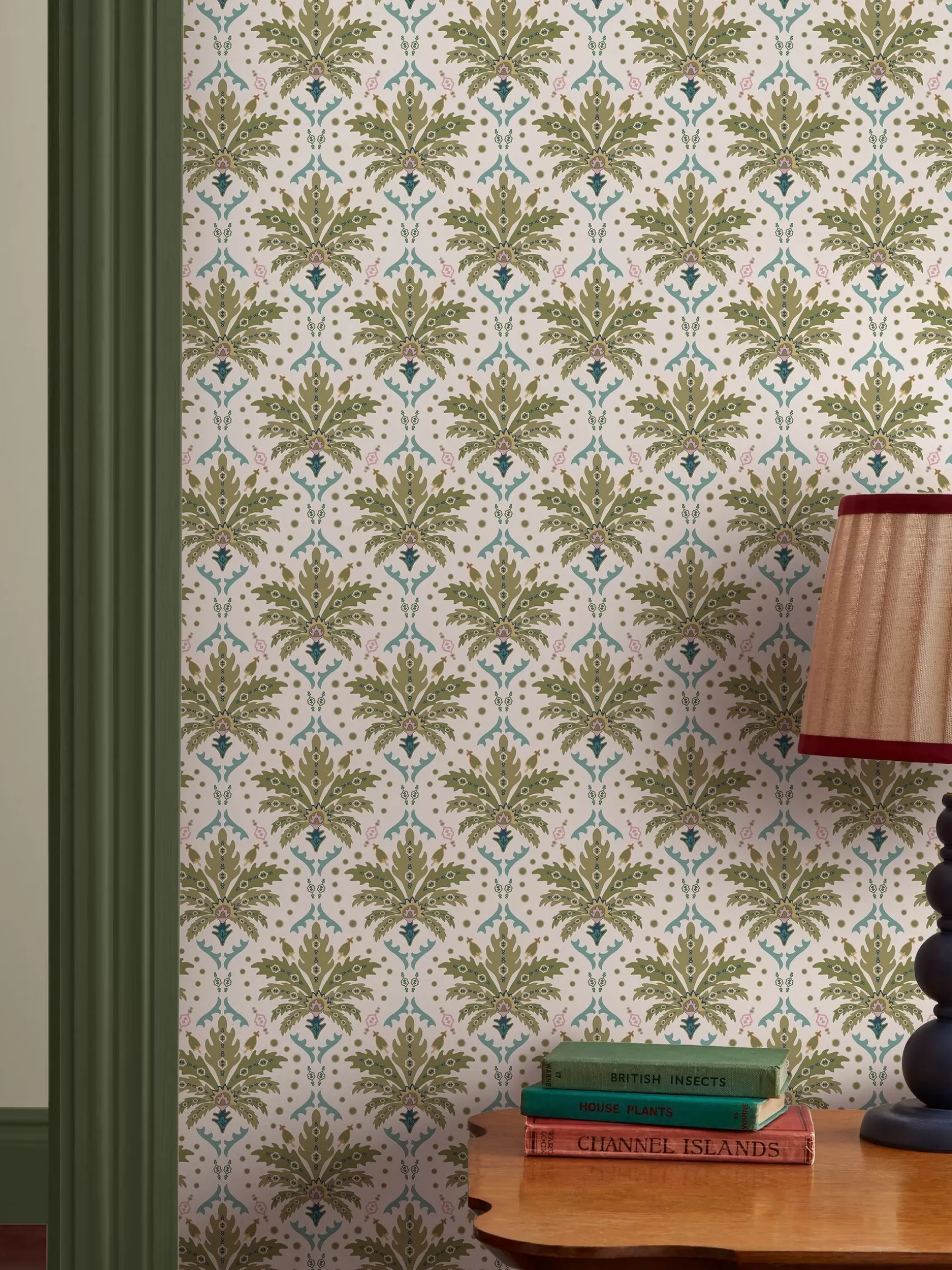 Palm Geo Print 10M Wallpaper^Joules Hot