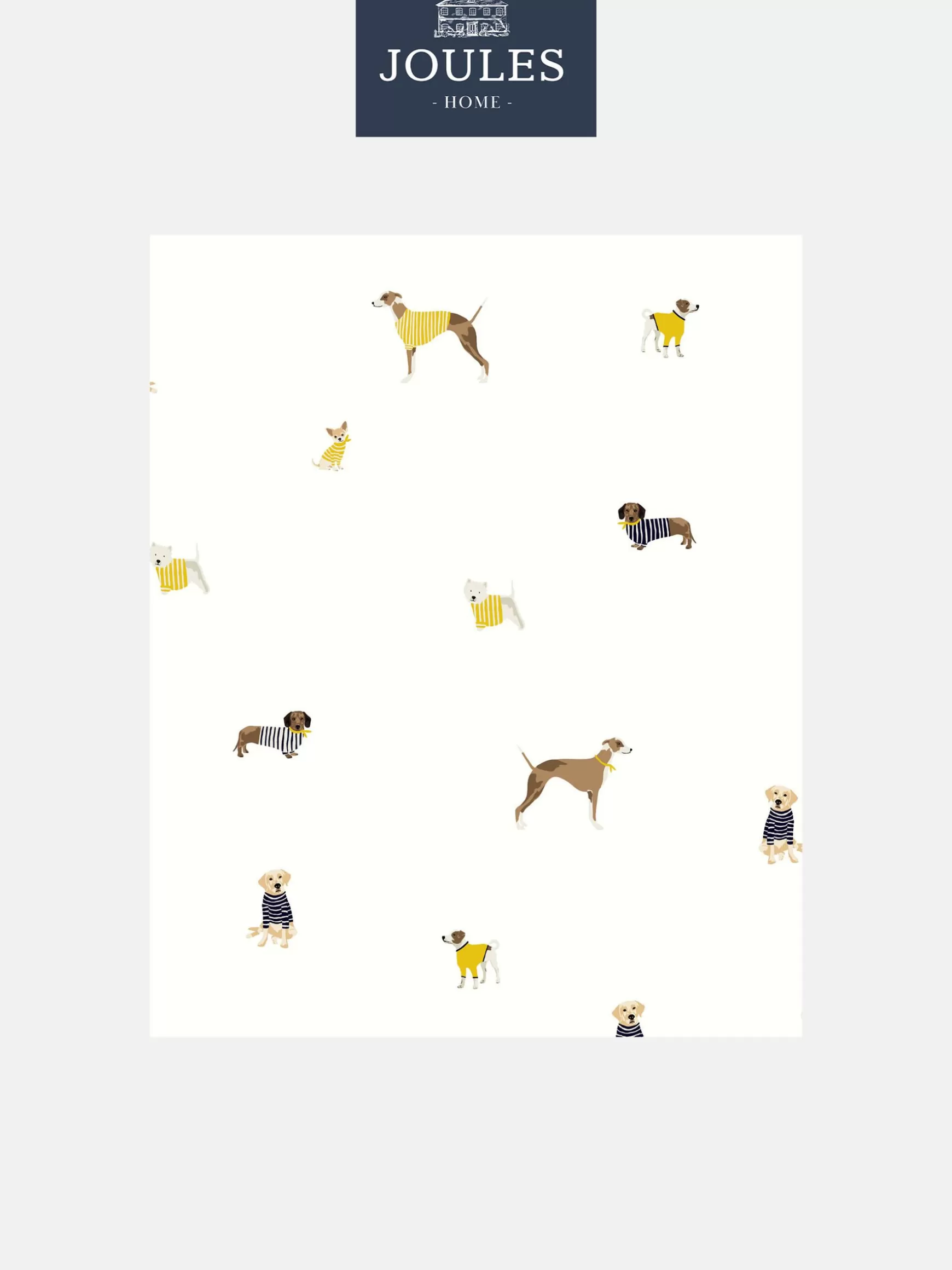 Harbour Dogs 10M Wallpaper^Joules Shop