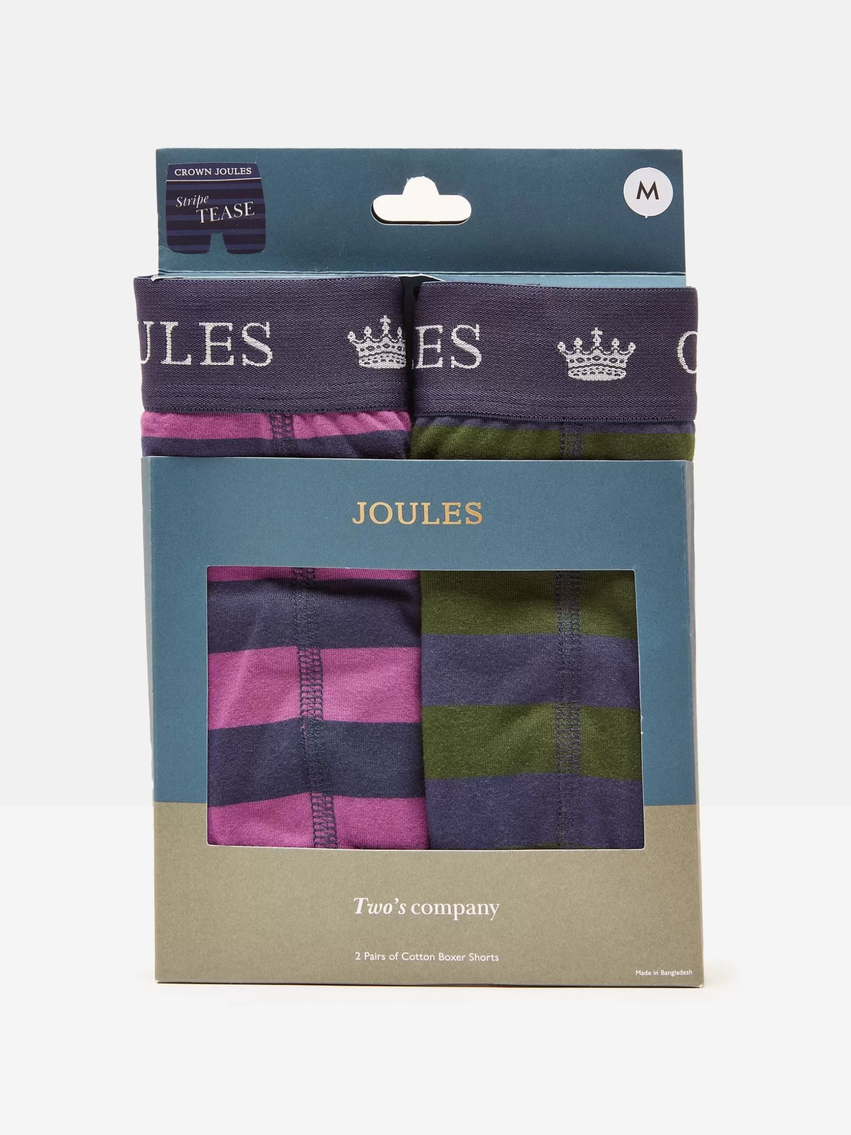 Crown Pack of Two Cotton Boxers^Joules Clearance