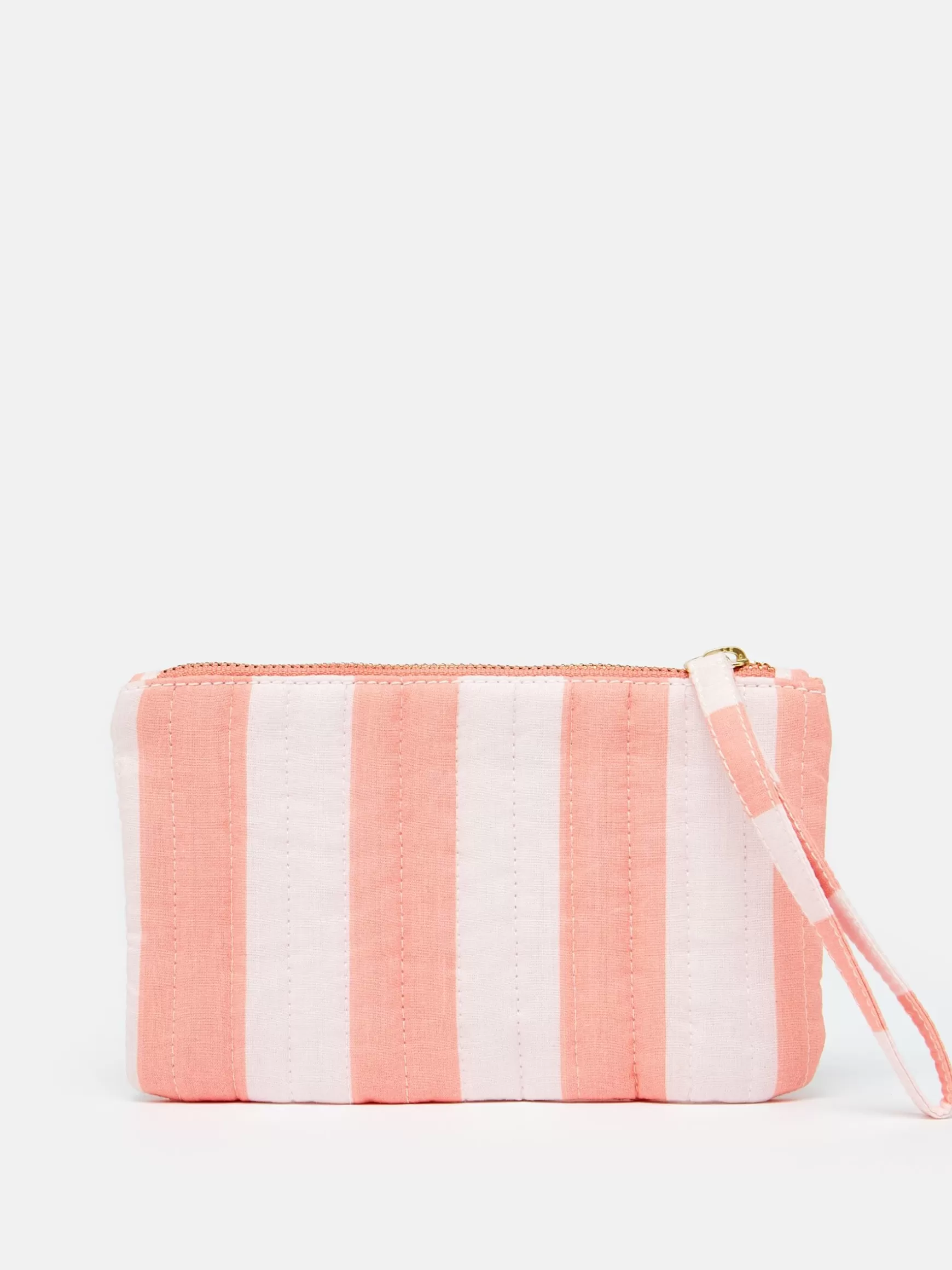 Daphne Pink & Orange Striped Wrist Purse^Joules Discount