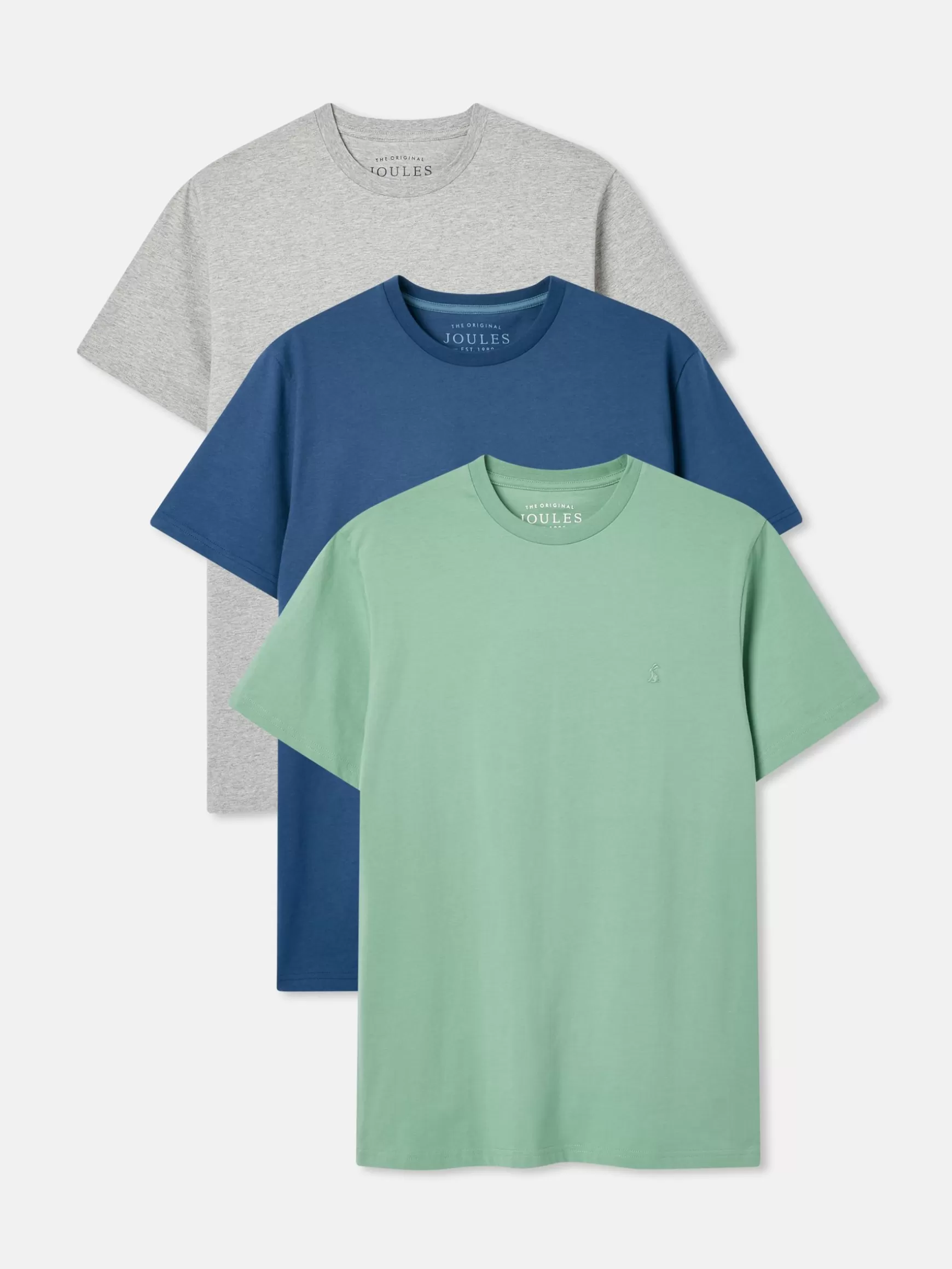 Denton 3 Pack Crew Neck T-Shirts^Joules Cheap