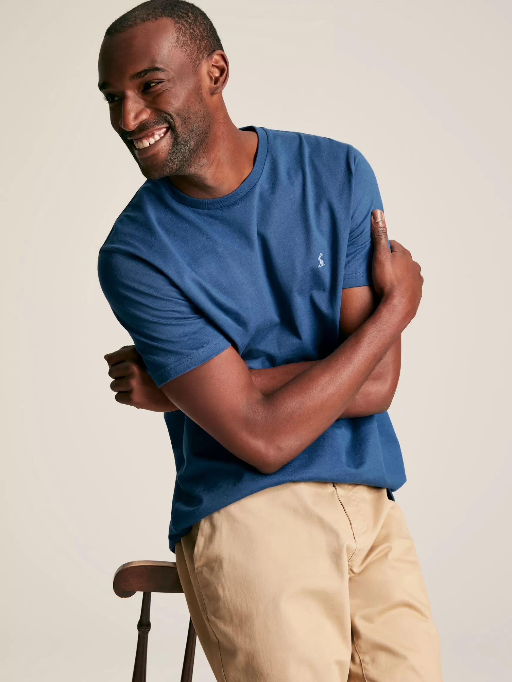 Denton Plain Jersey Crew Neck T-Shirt^Joules Best