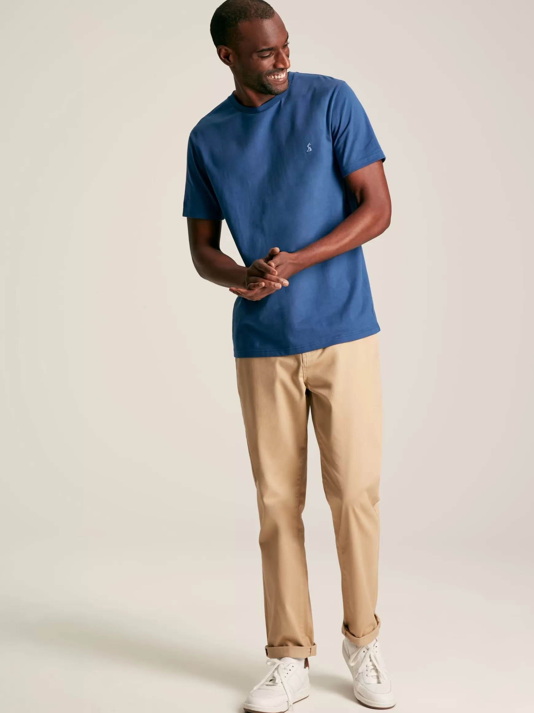 Denton Plain Jersey Crew Neck T-Shirt^Joules Best