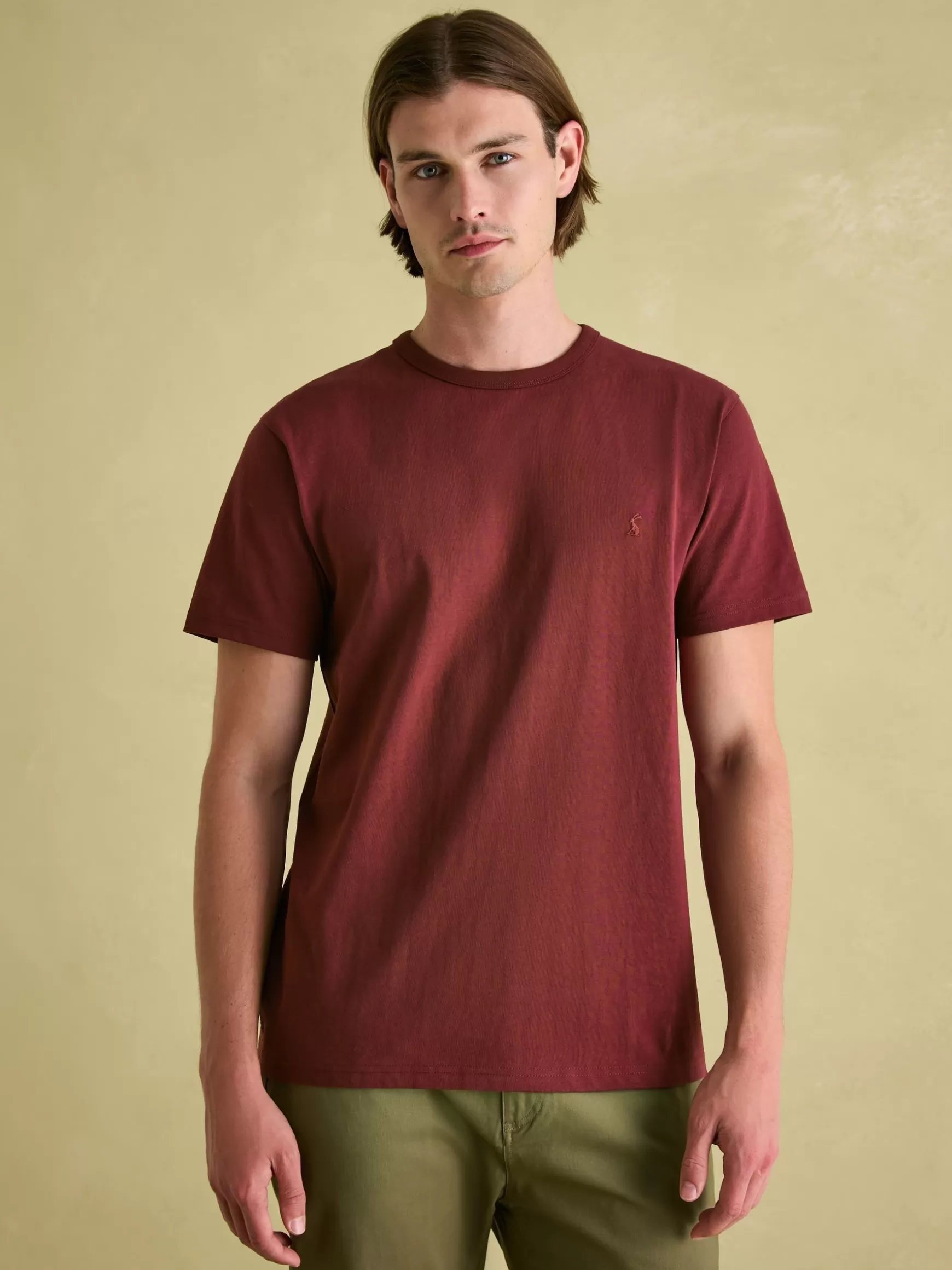 Denton Heavyweight Jersey 100% Cotton Crew Neck T-Shirt^Joules Cheap