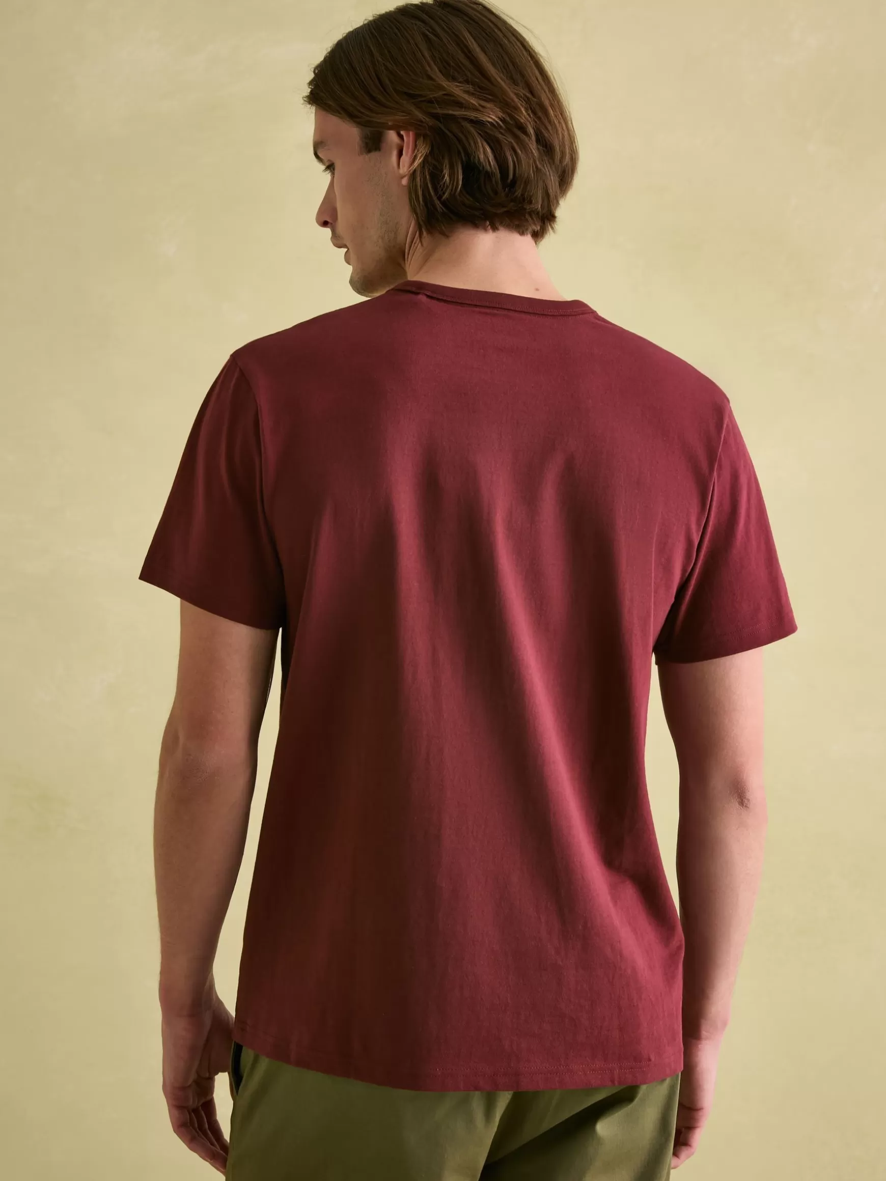 Denton Heavyweight Jersey 100% Cotton Crew Neck T-Shirt^Joules Cheap