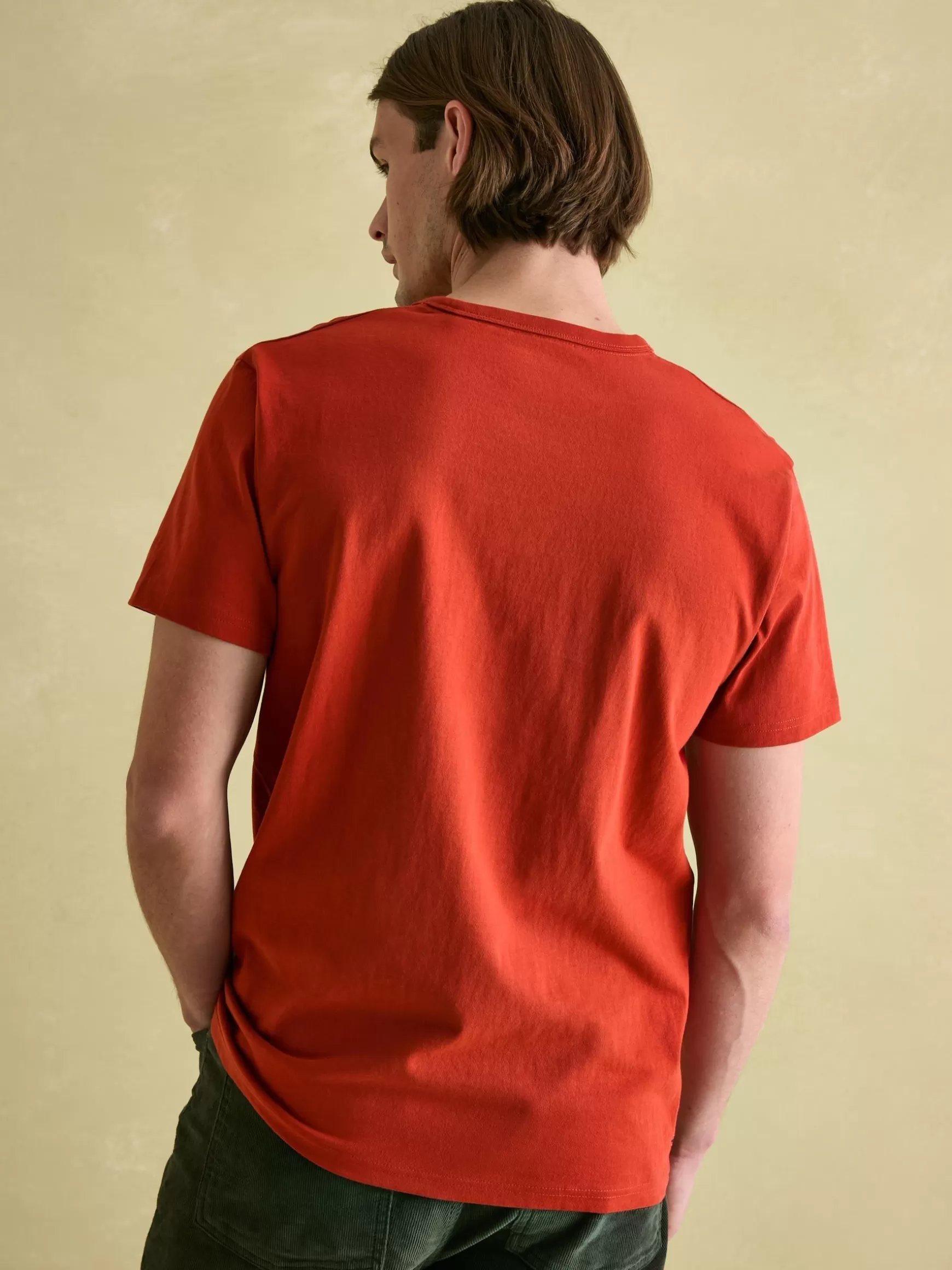 Denton Heavyweight Jersey 100% Cotton Crew Neck T-Shirt^Joules Cheap