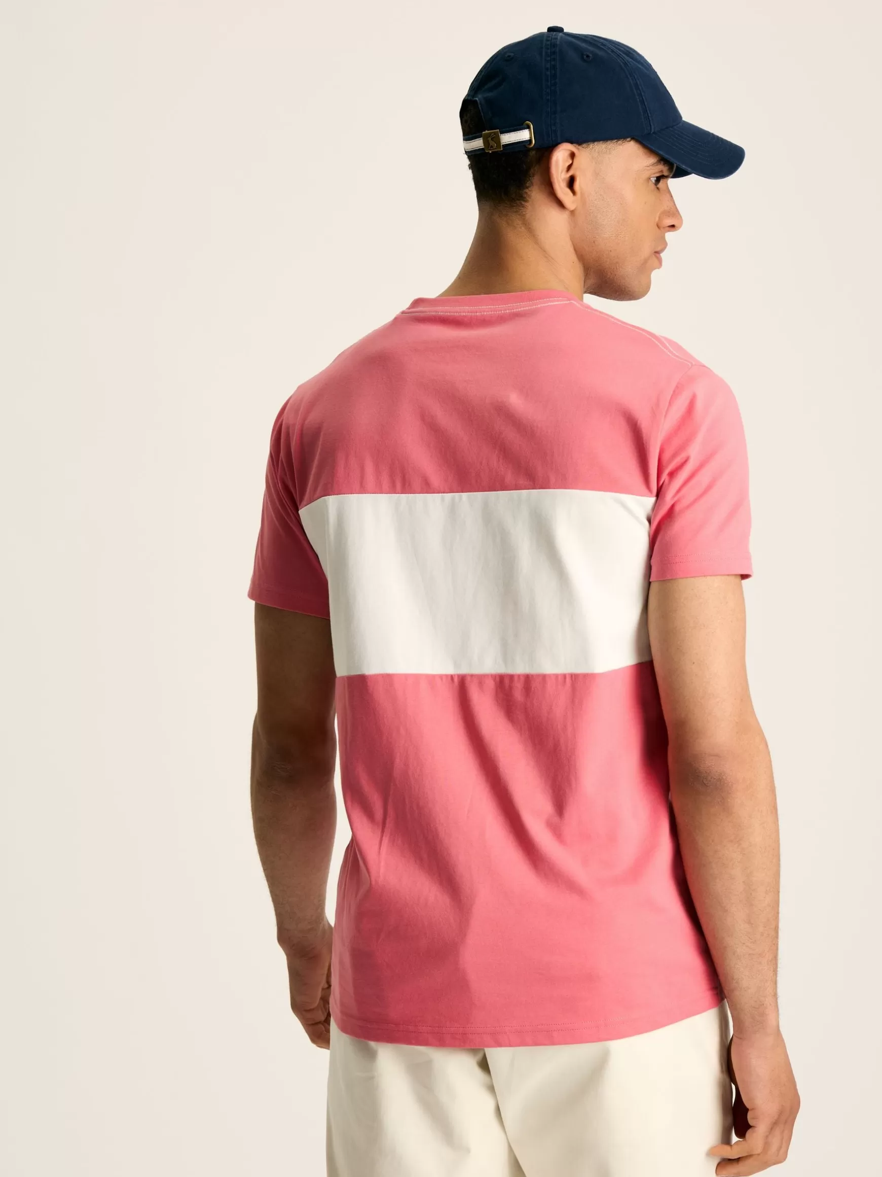 Denton Colourblock Jersey Crew Neck T-Shirt^Joules Clearance