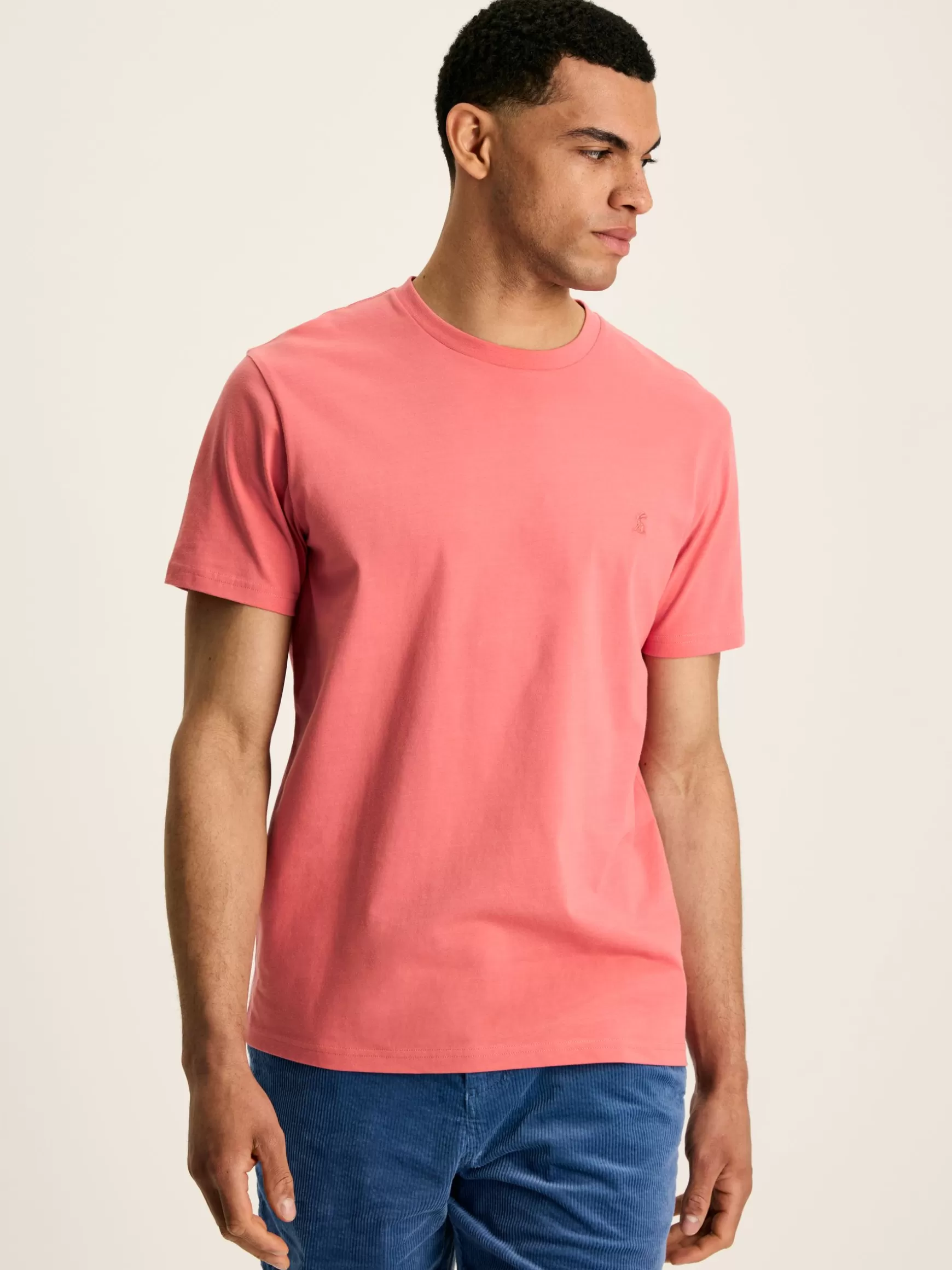 Denton Plain Jersey Crew Neck T-Shirt^Joules Store