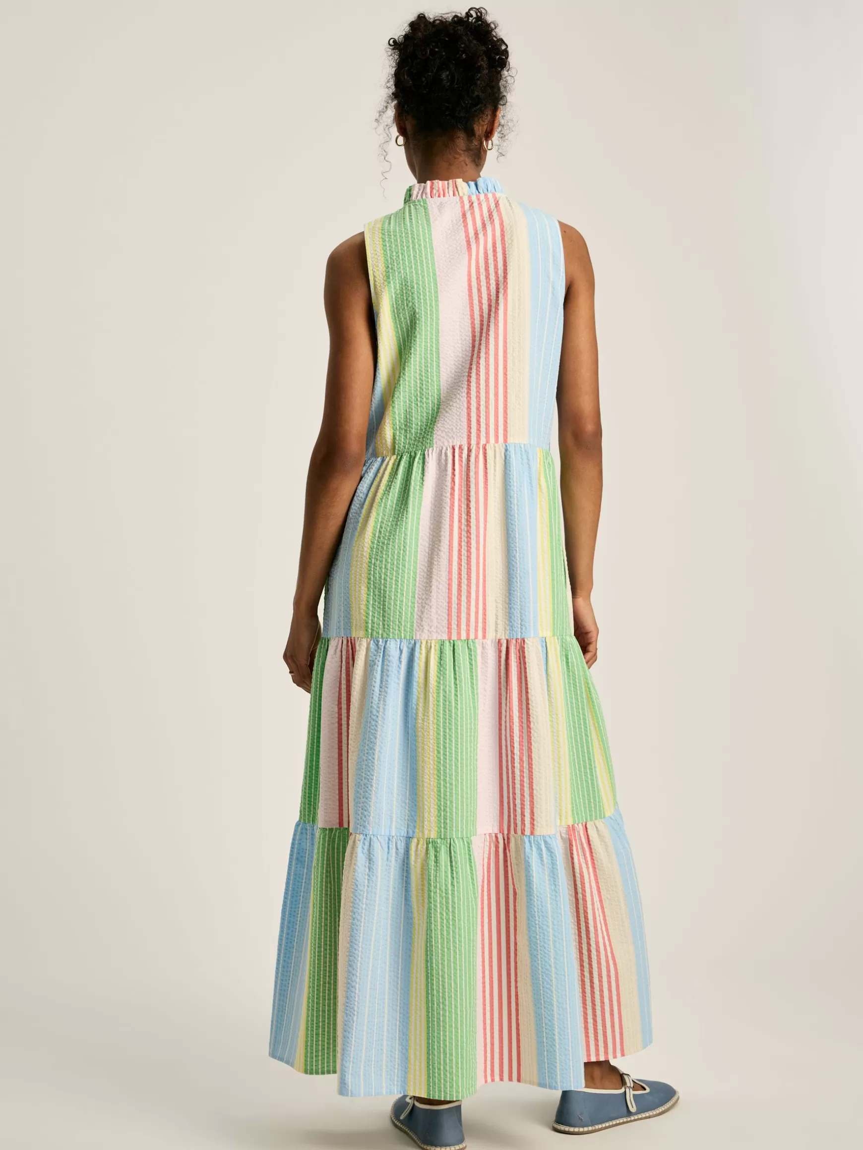Dolcie Seersucker Maxi Sundress^Joules Fashion