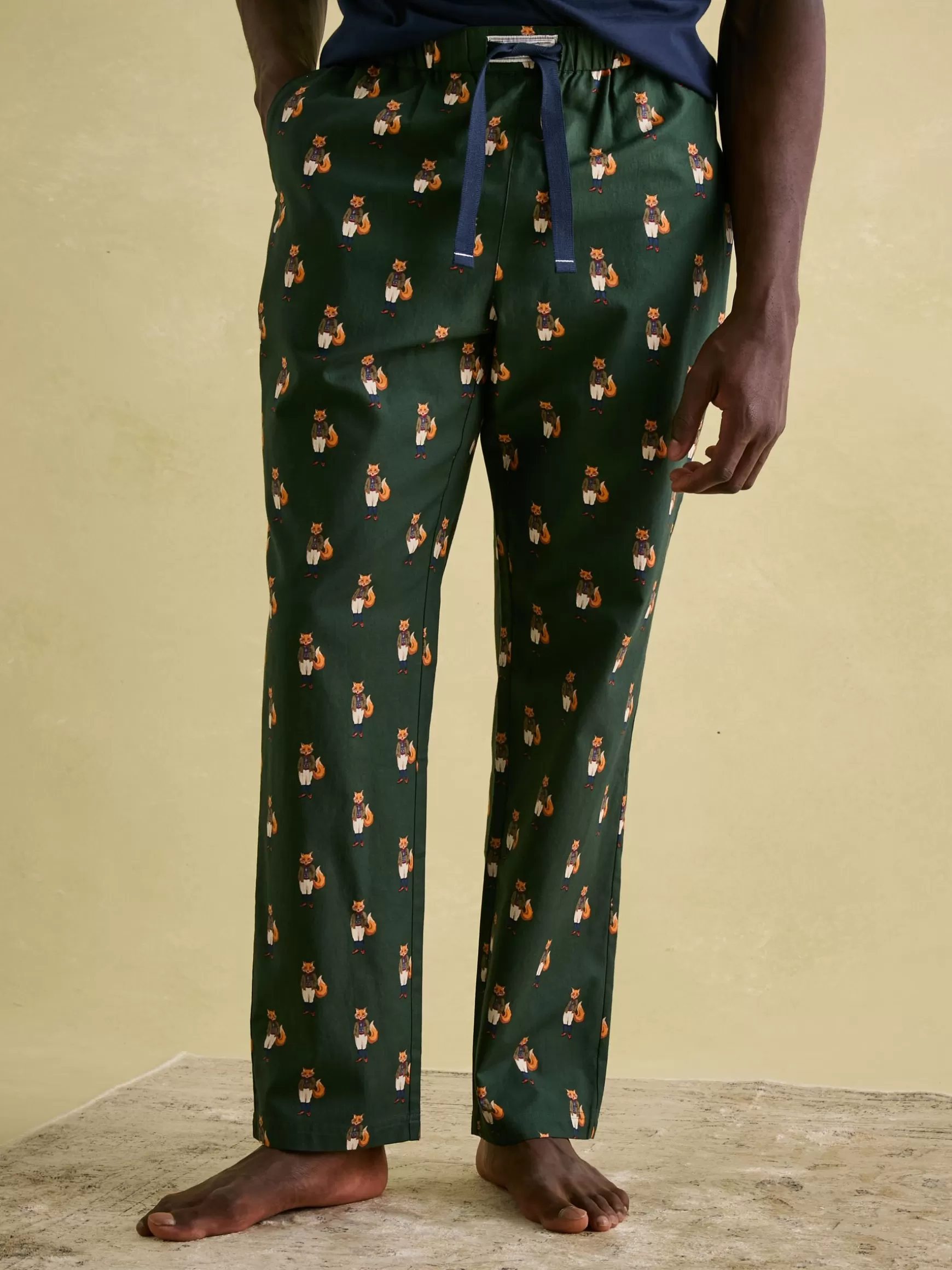Dozer Cotton Pyjama Bottoms^Joules Clearance
