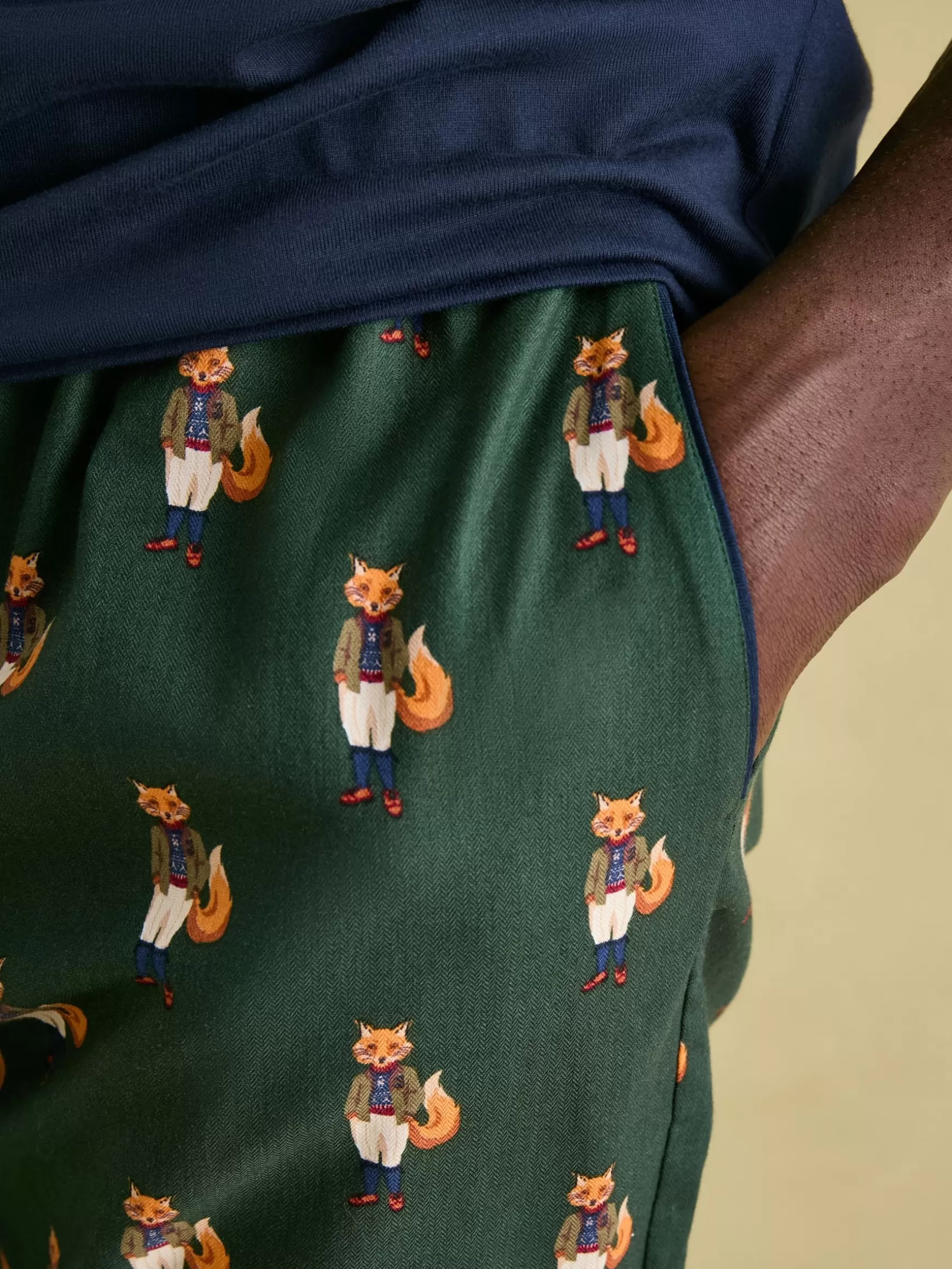Dozer Cotton Pyjama Bottoms^Joules Clearance