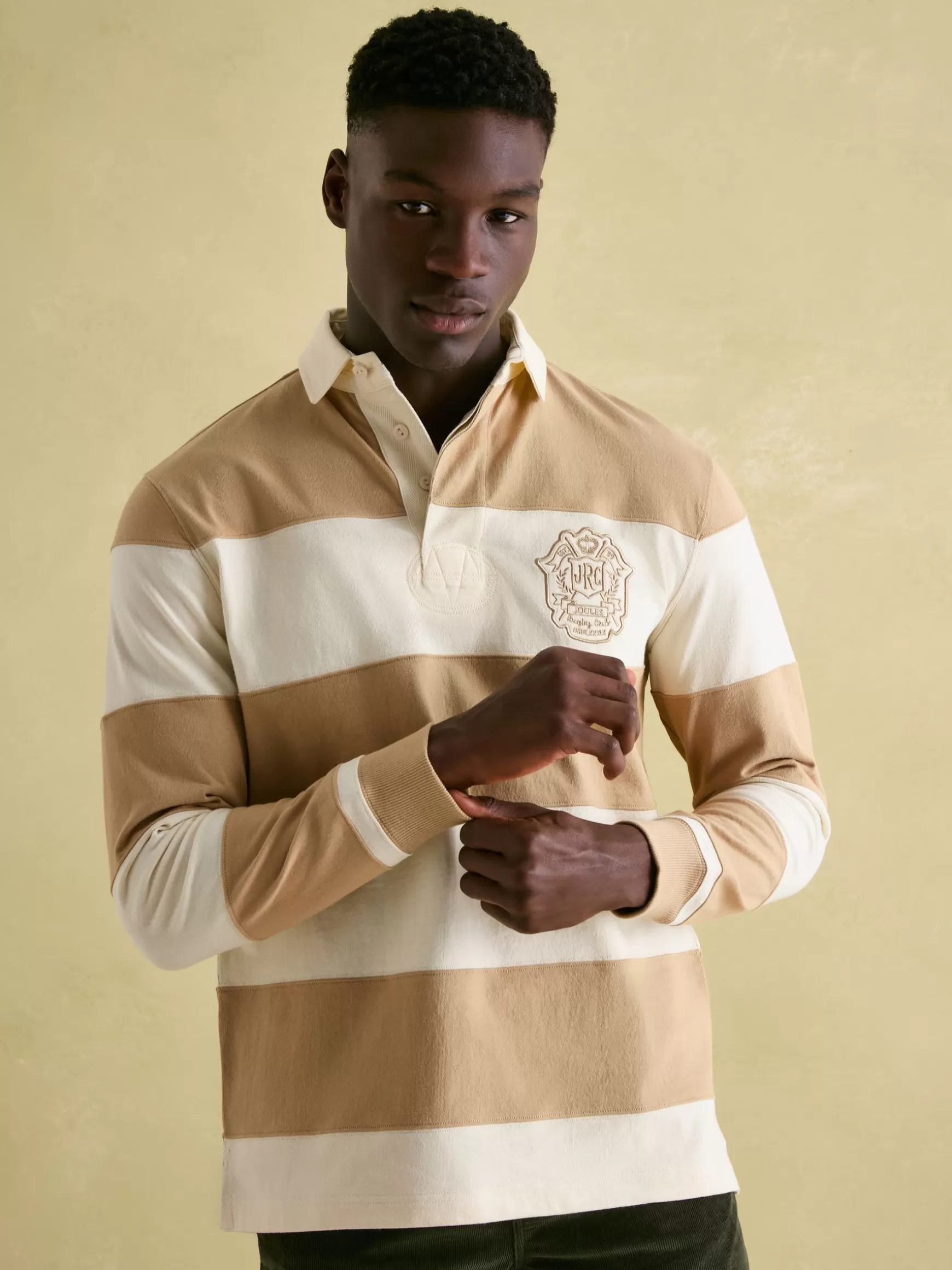Edgeford Embellished Cut And Sew Rugby Shirt^Joules Cheap