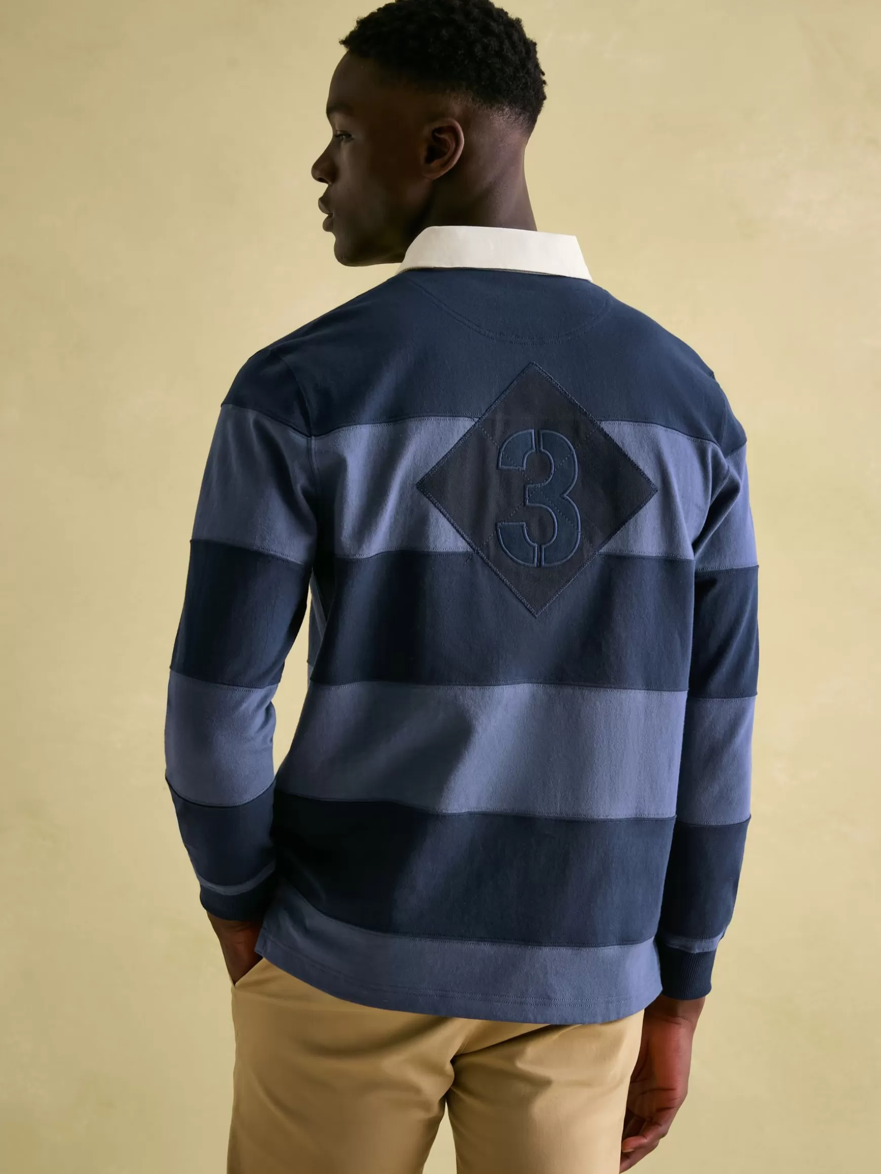 Edgeford Embellished Cut And Sew Rugby Shirt^Joules Sale