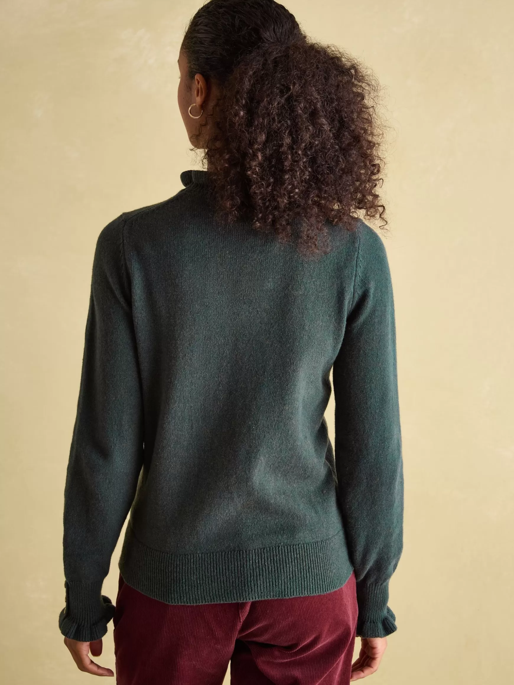 Edith Frill Neck Jumper^Joules Store