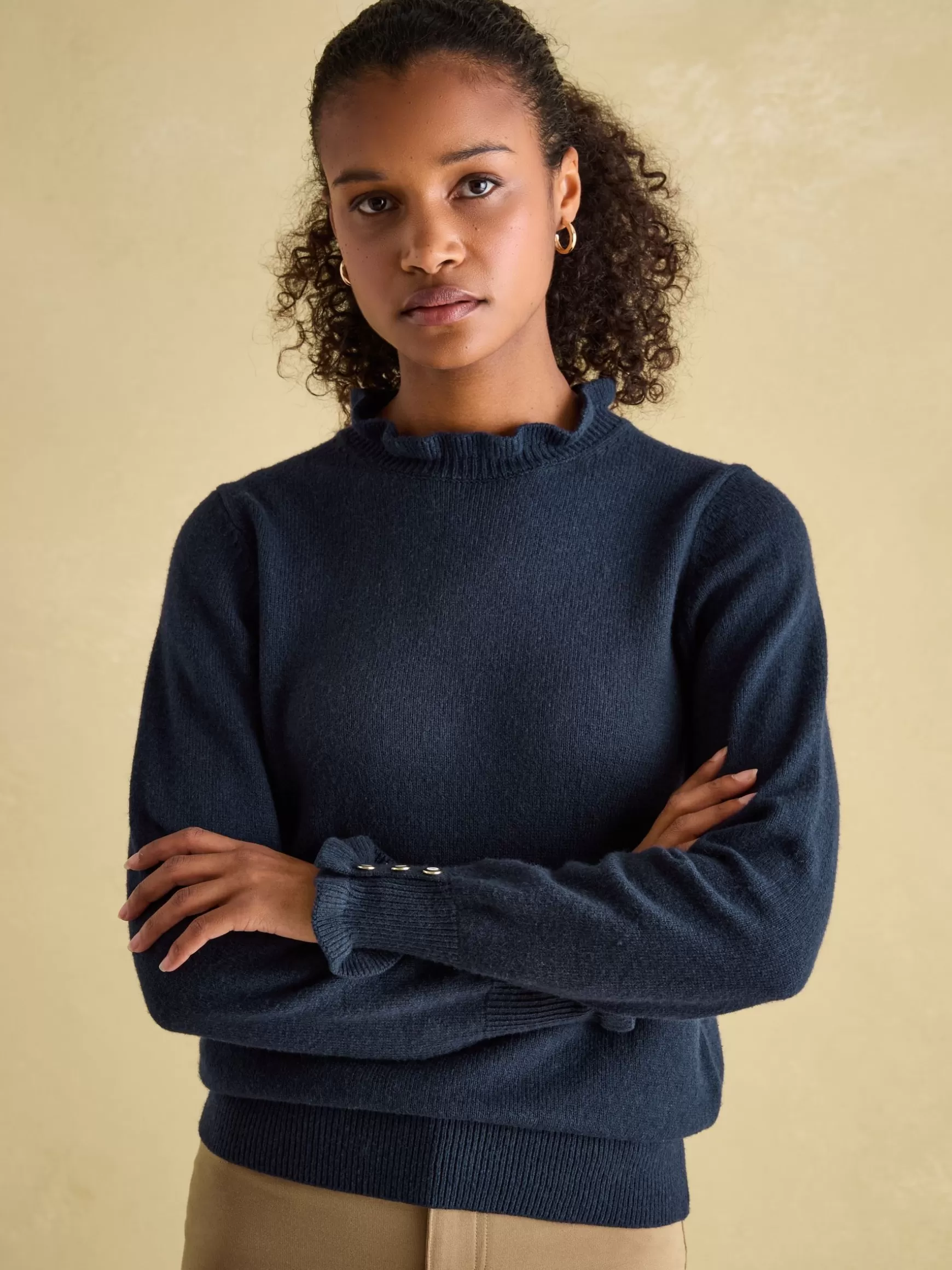 Edith Frill Neck Jumper^Joules Cheap