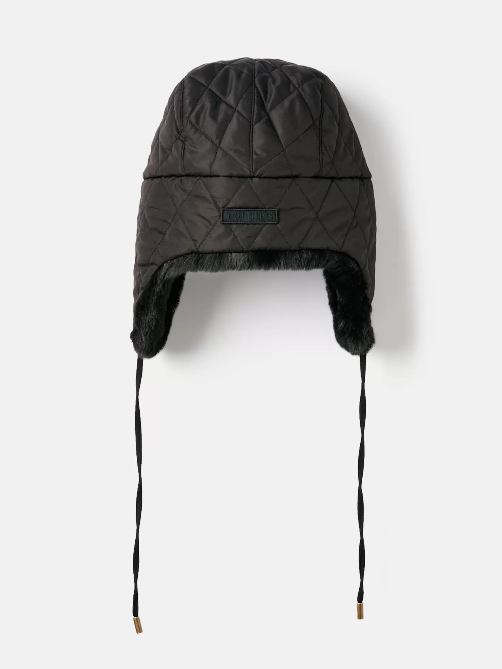 Eira Faux Fur Lined Quilted Trapper Hat^Joules Store