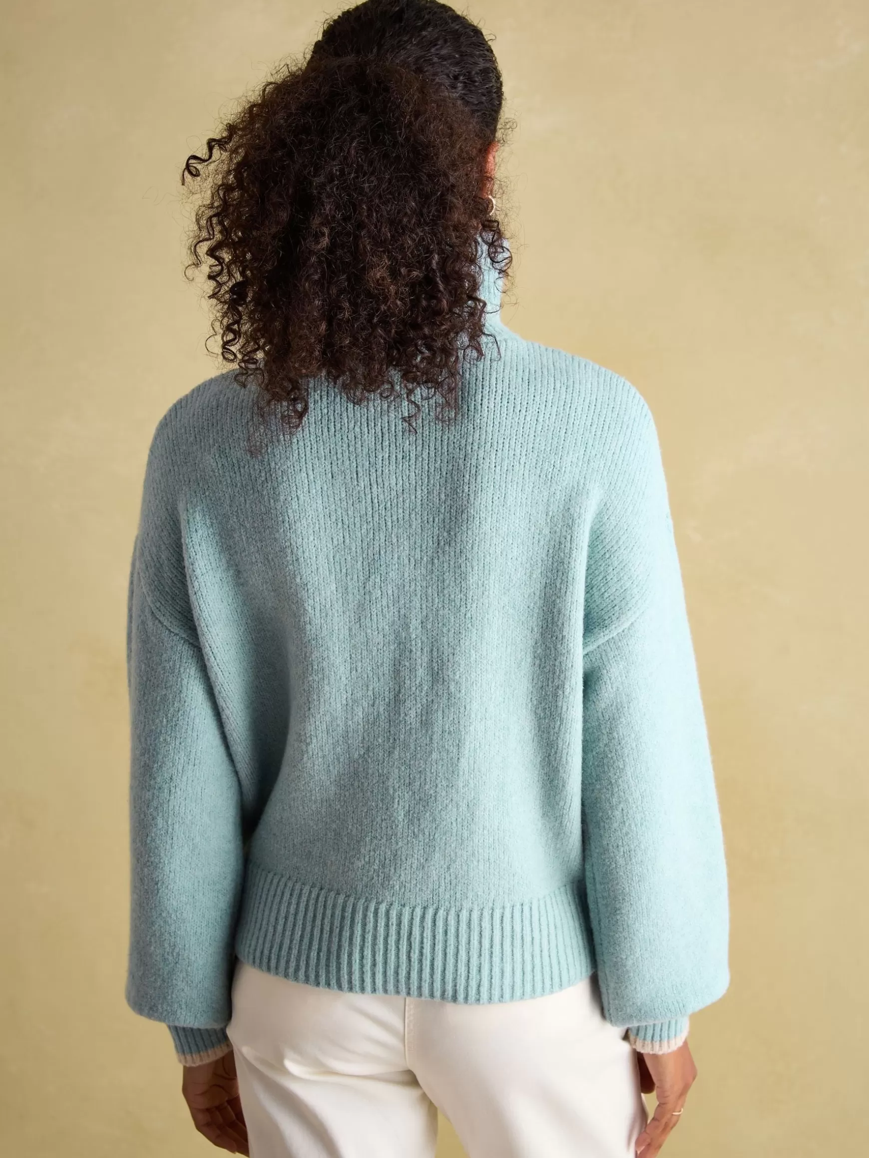 Elmore Knitted Quarter Zip Jumper^Joules Hot