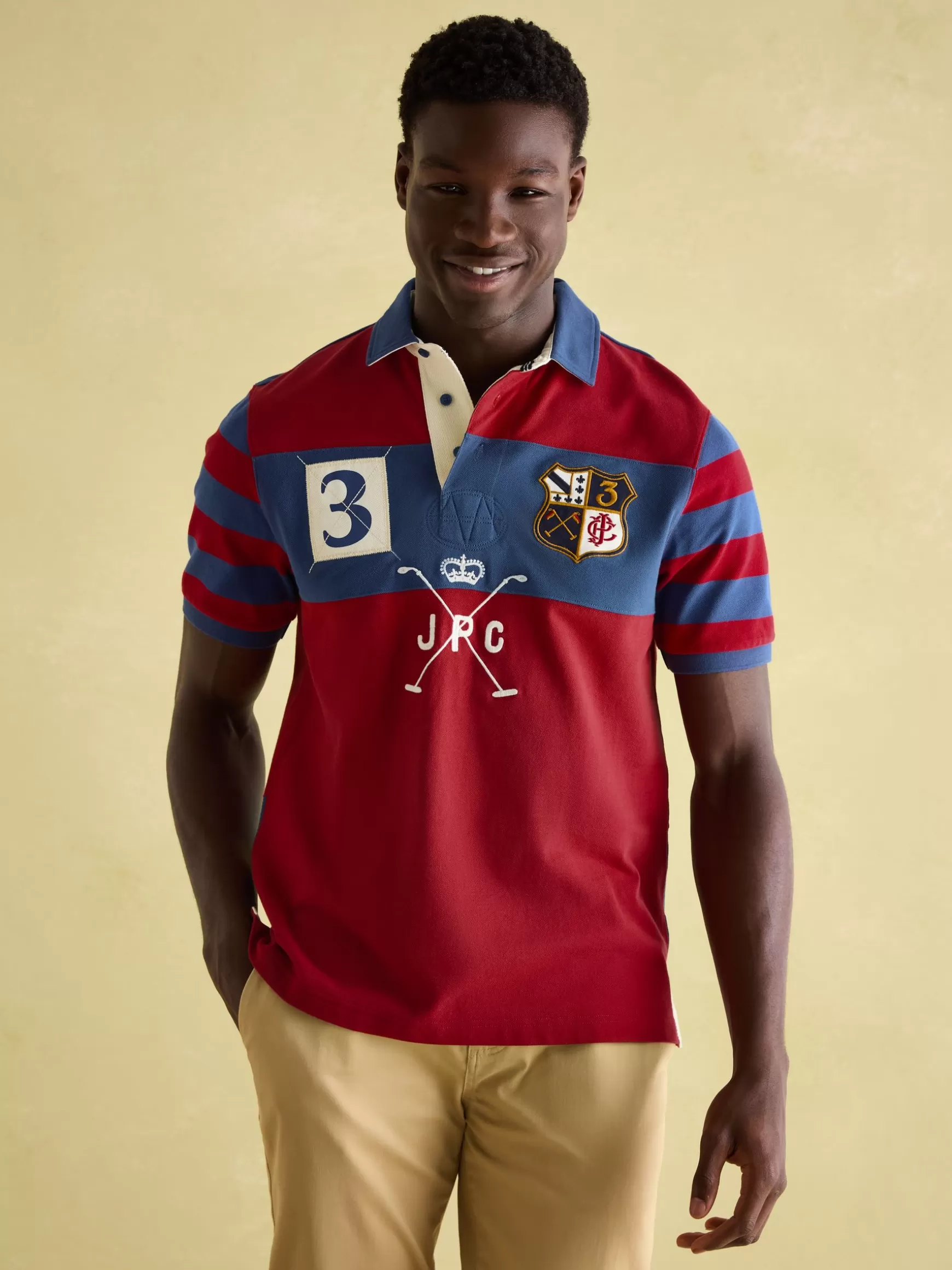 Embellished Classic Fit Polo Shirt^Joules New