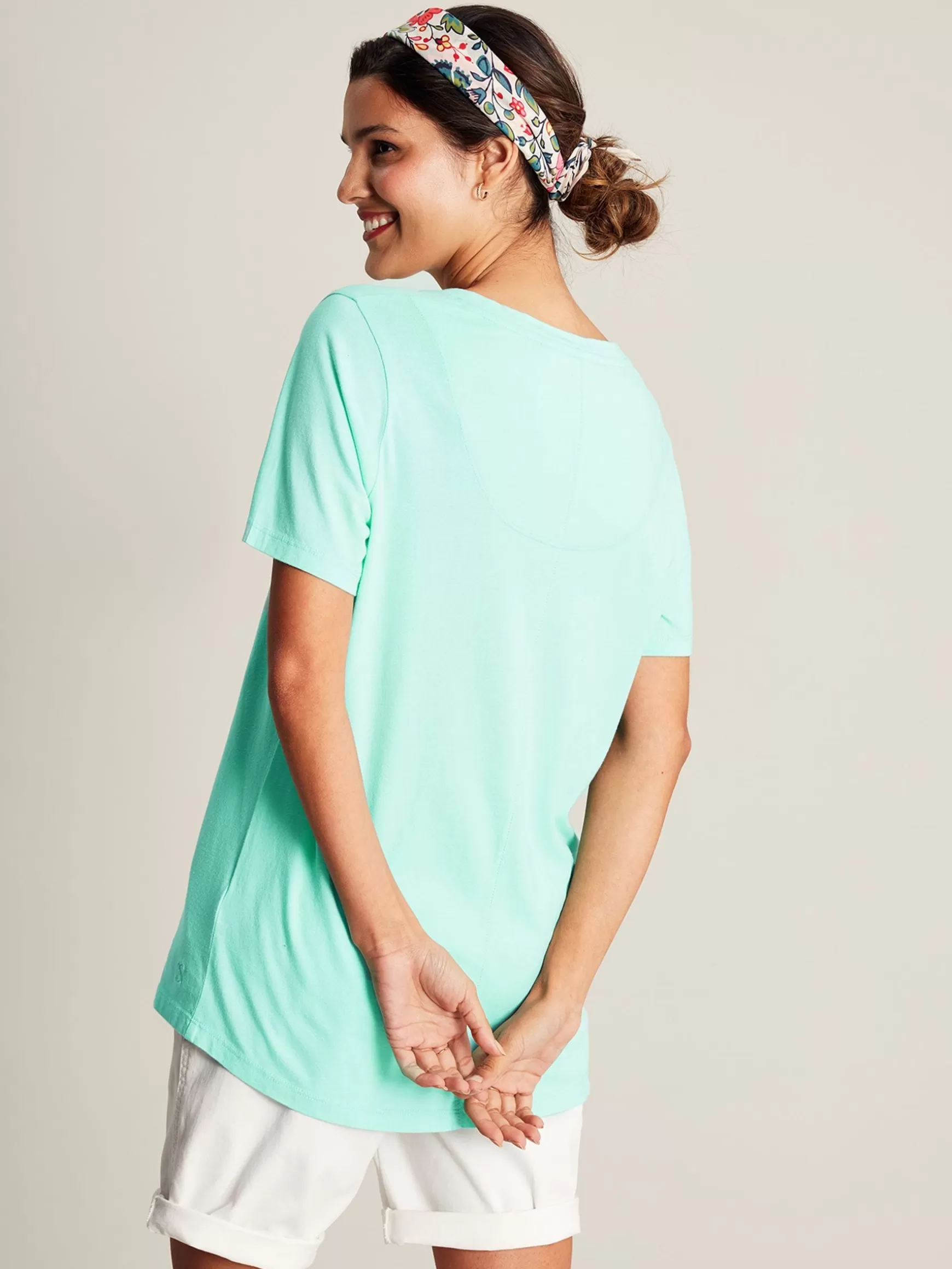 Emily V Neck T-shirt^Joules Shop