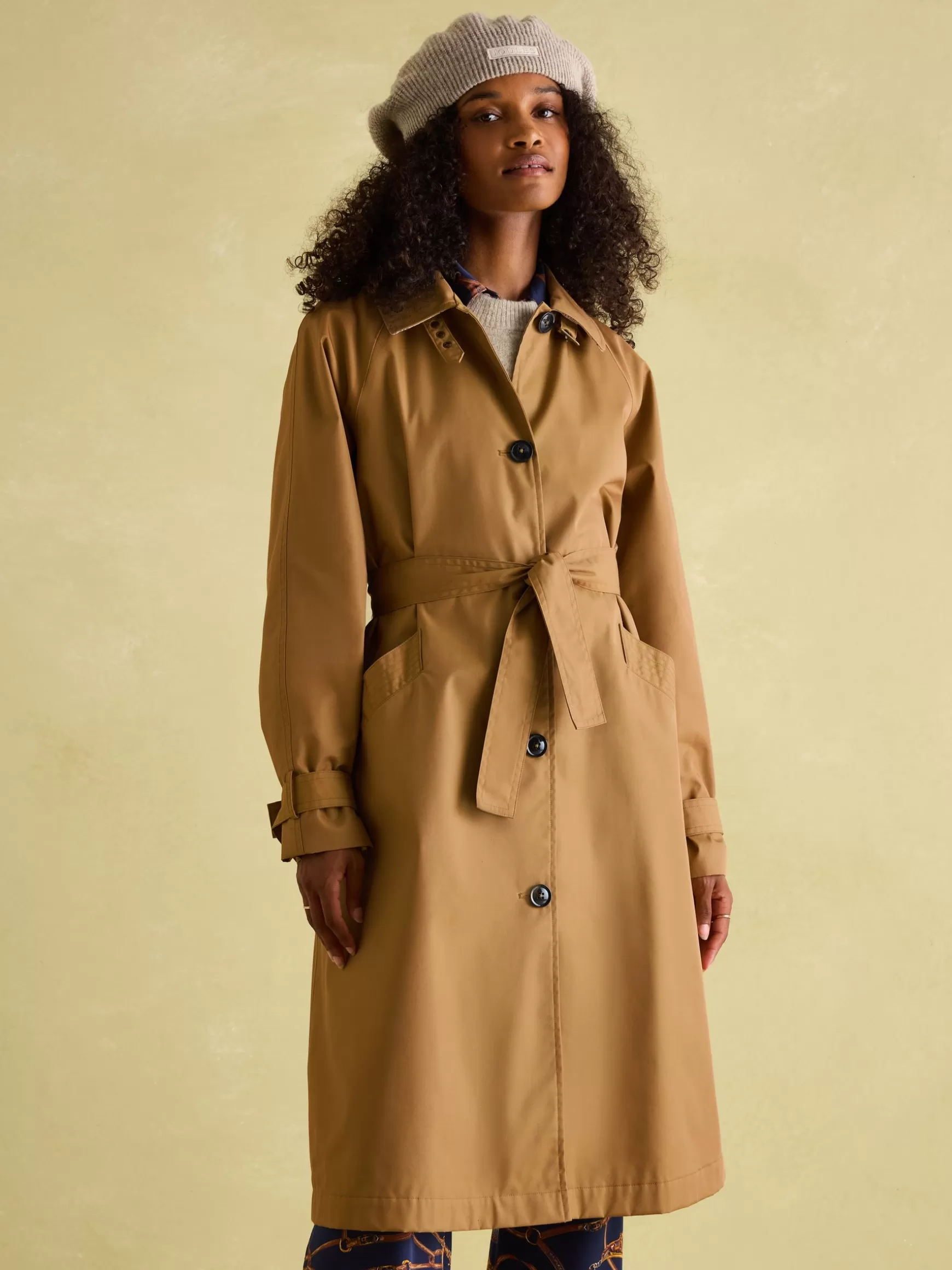 Epwell Waterproof Belted Trench Coat^Joules New