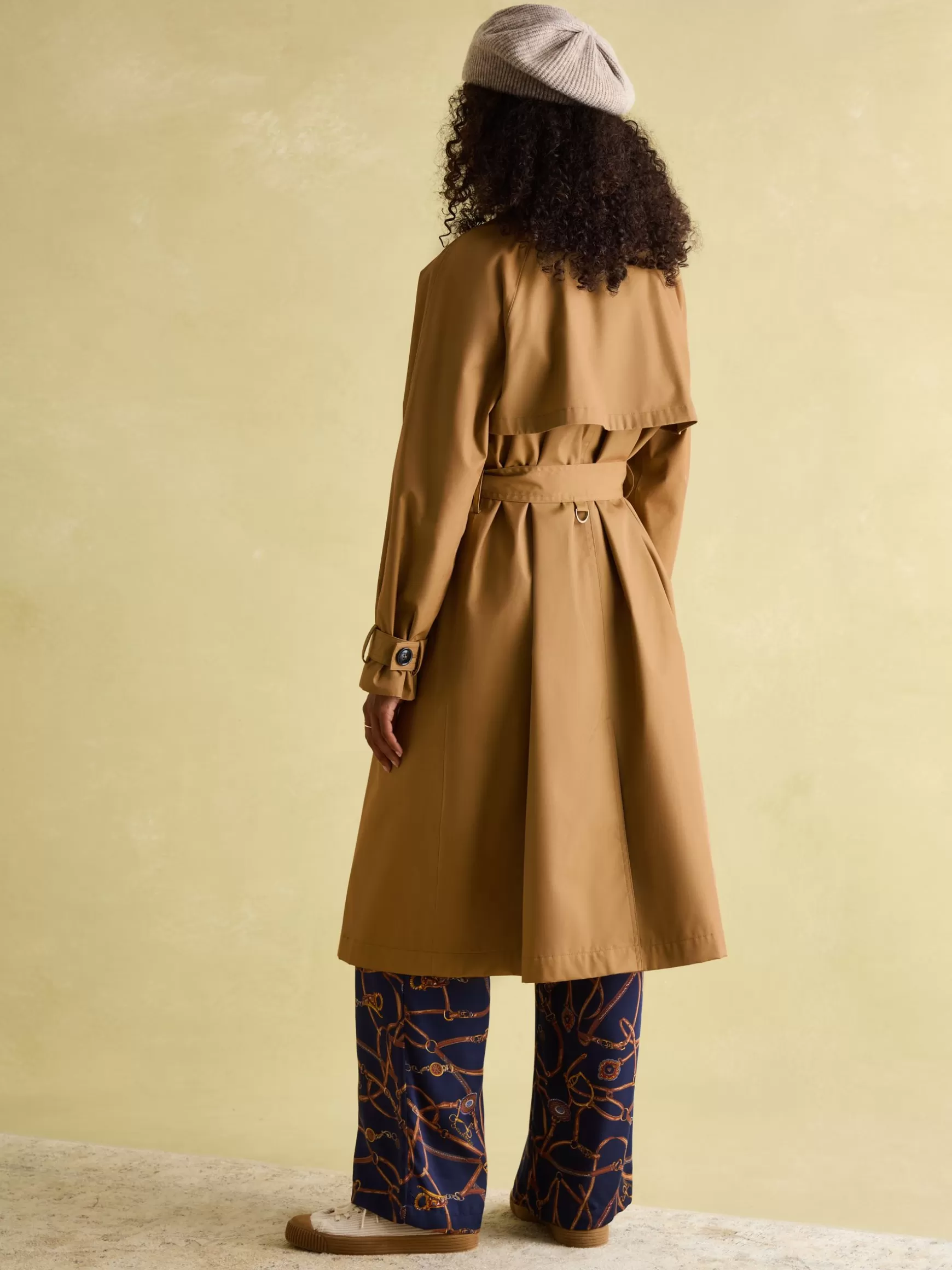 Epwell Waterproof Belted Trench Coat^Joules New