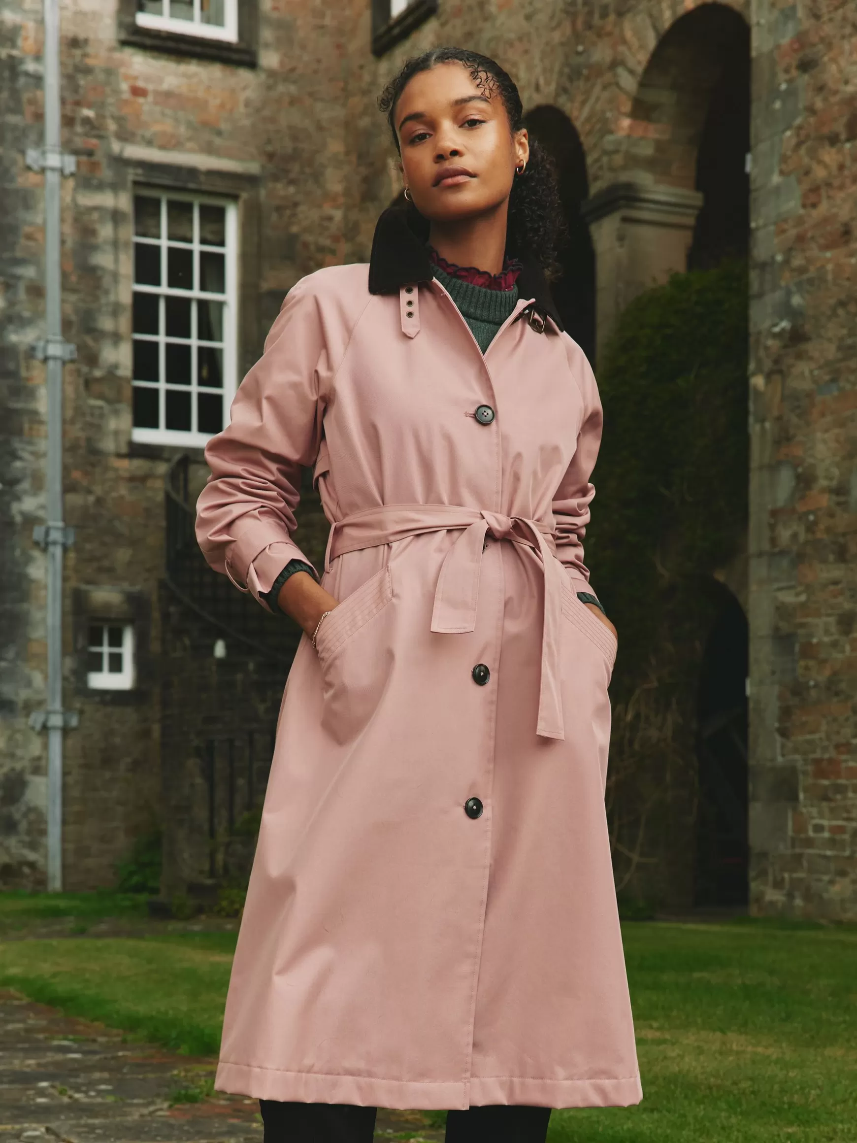 Epwell Waterproof Belted Trench Coat^Joules Best Sale