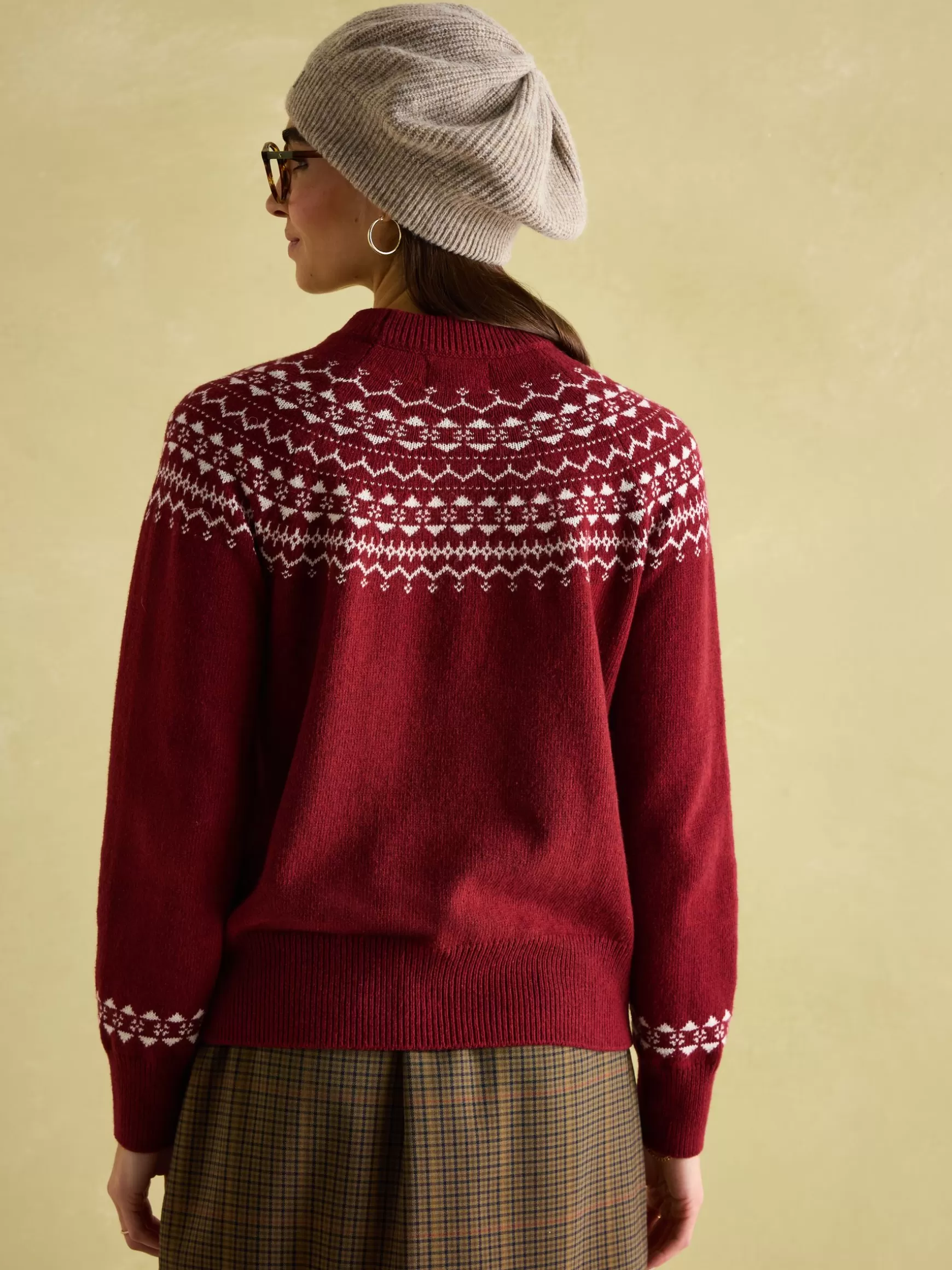 Eve Festive Fair Isle Jumper^Joules Flash Sale