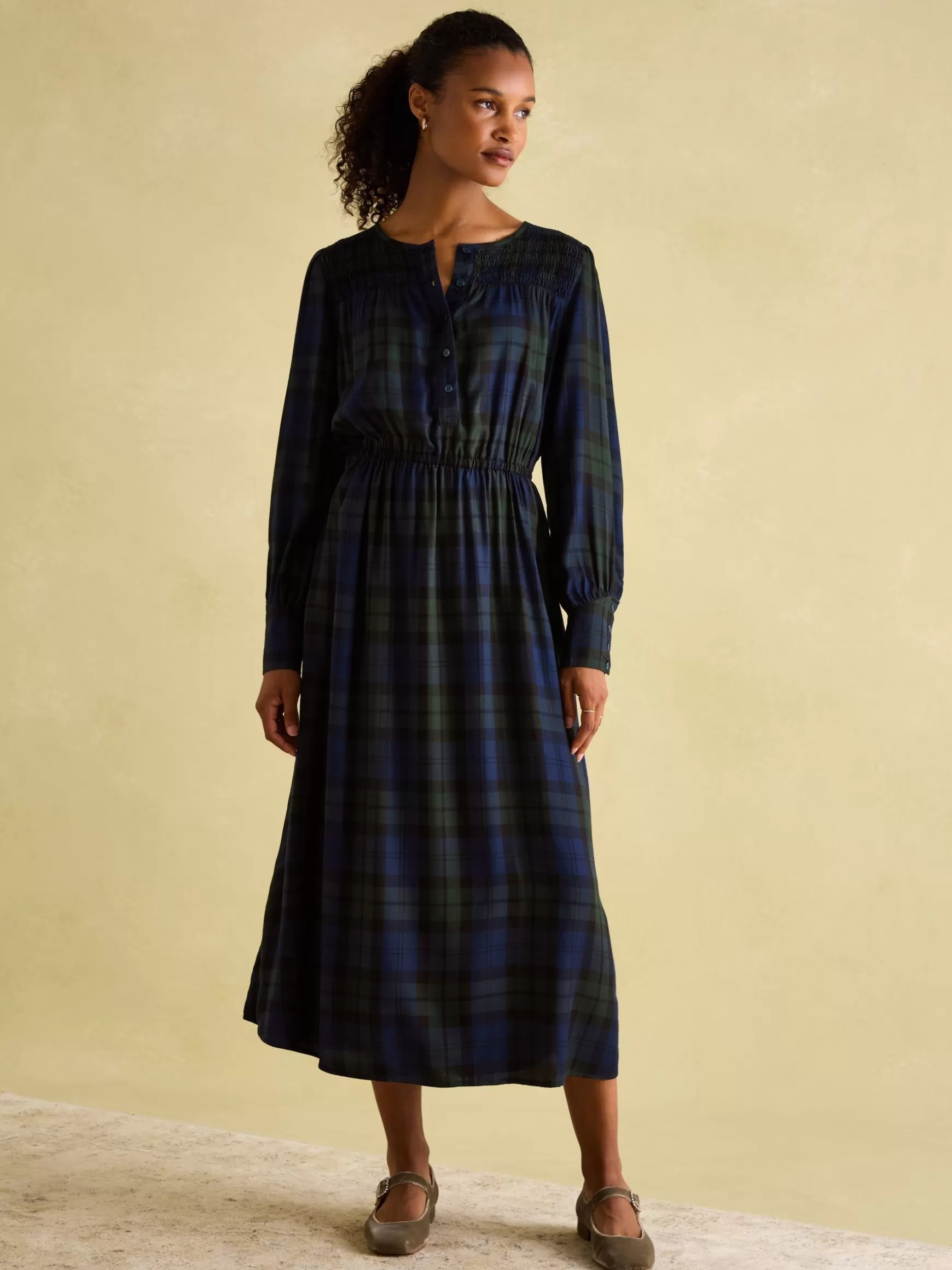 Felicity Smocked Midi Dress^Joules Flash Sale