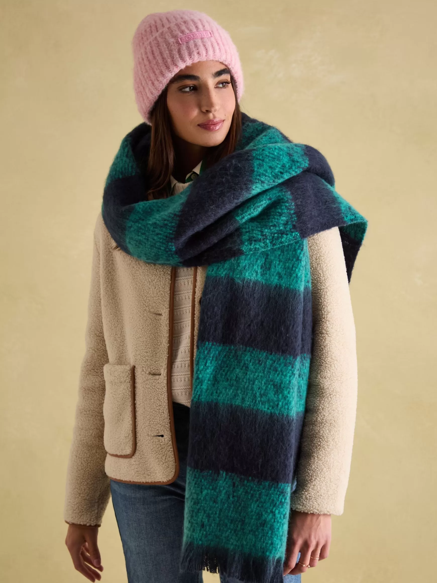 Fenella Oversized Blanket Scarf^Joules Cheap