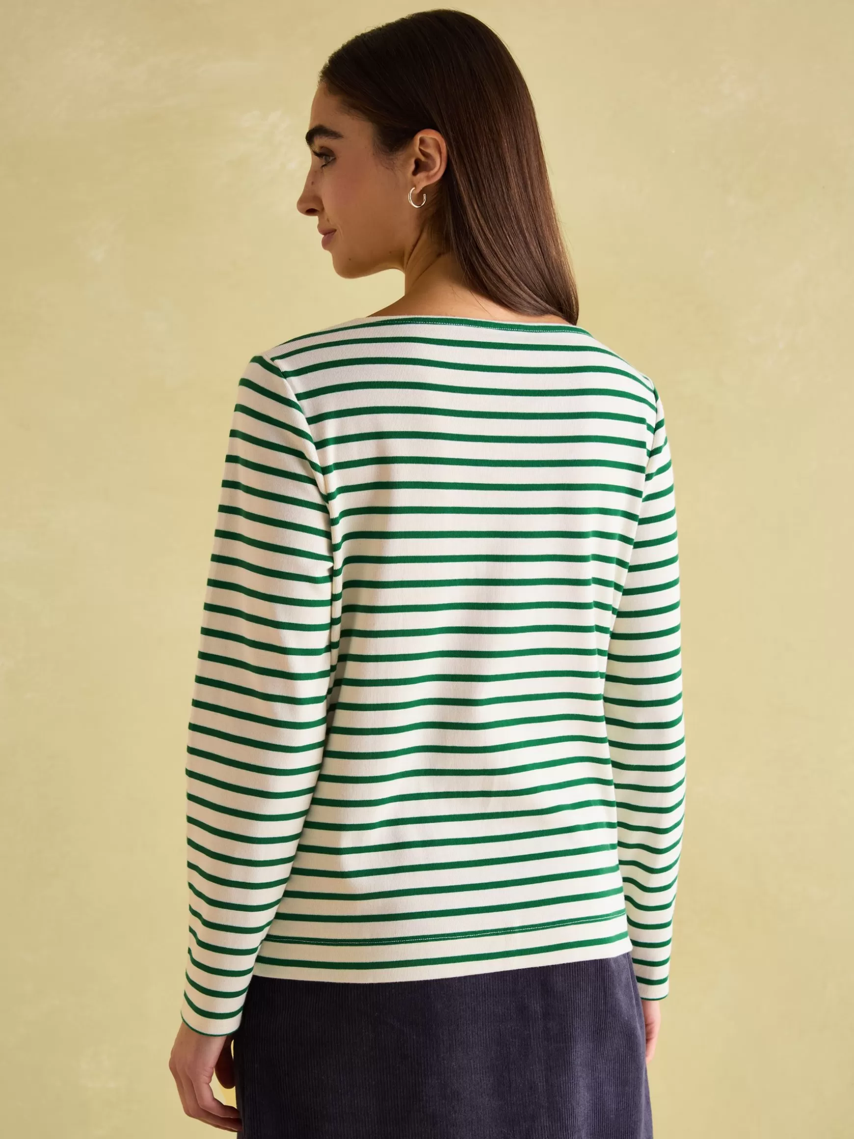 Festive Harbour Boat Neck Breton Top^Joules Best Sale