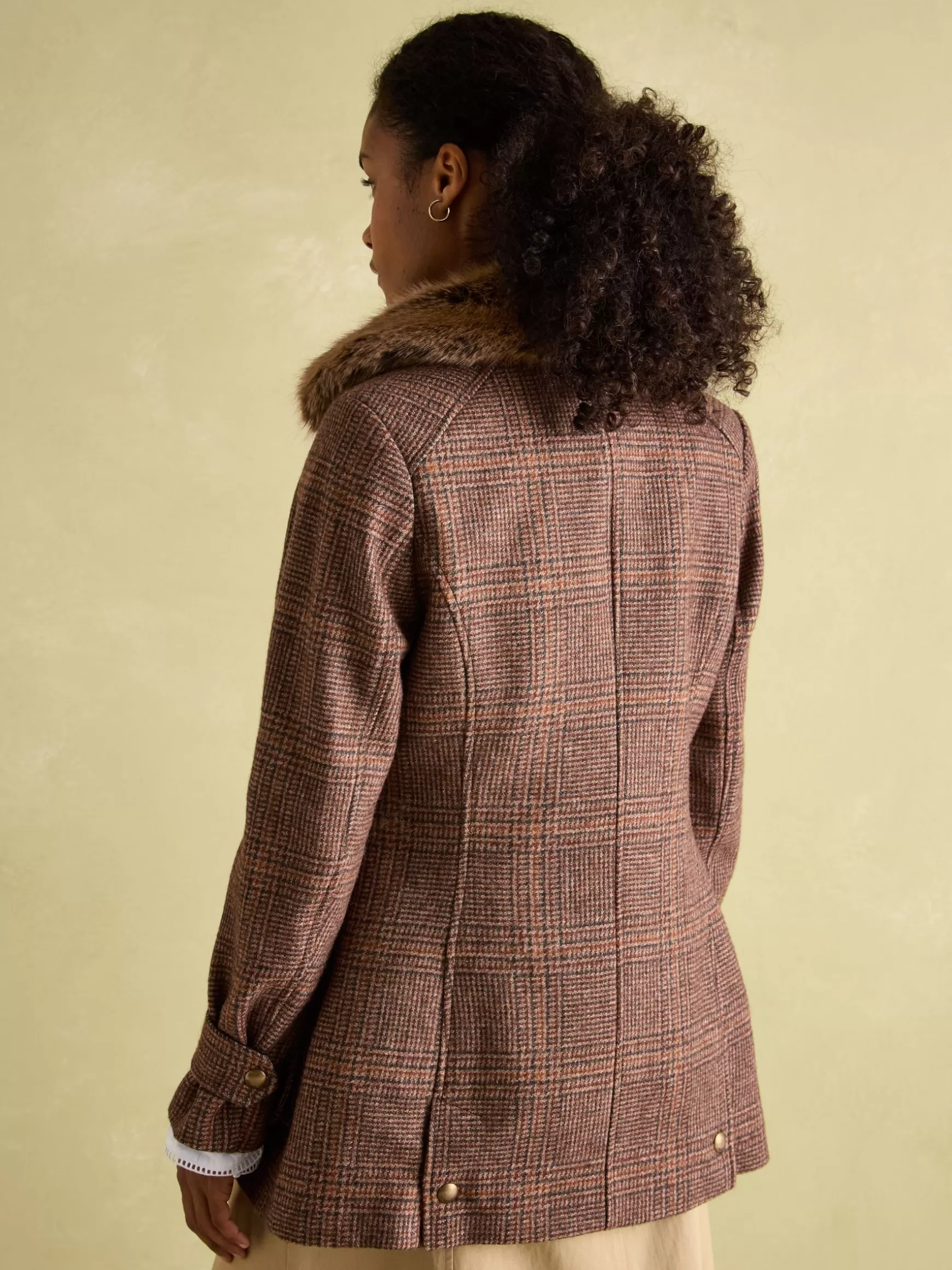 Fieldcoat Luxe Fieldcoat Luxe 3-in-1 Tweed Coat with Removable Quilted Gilet^Joules Shop