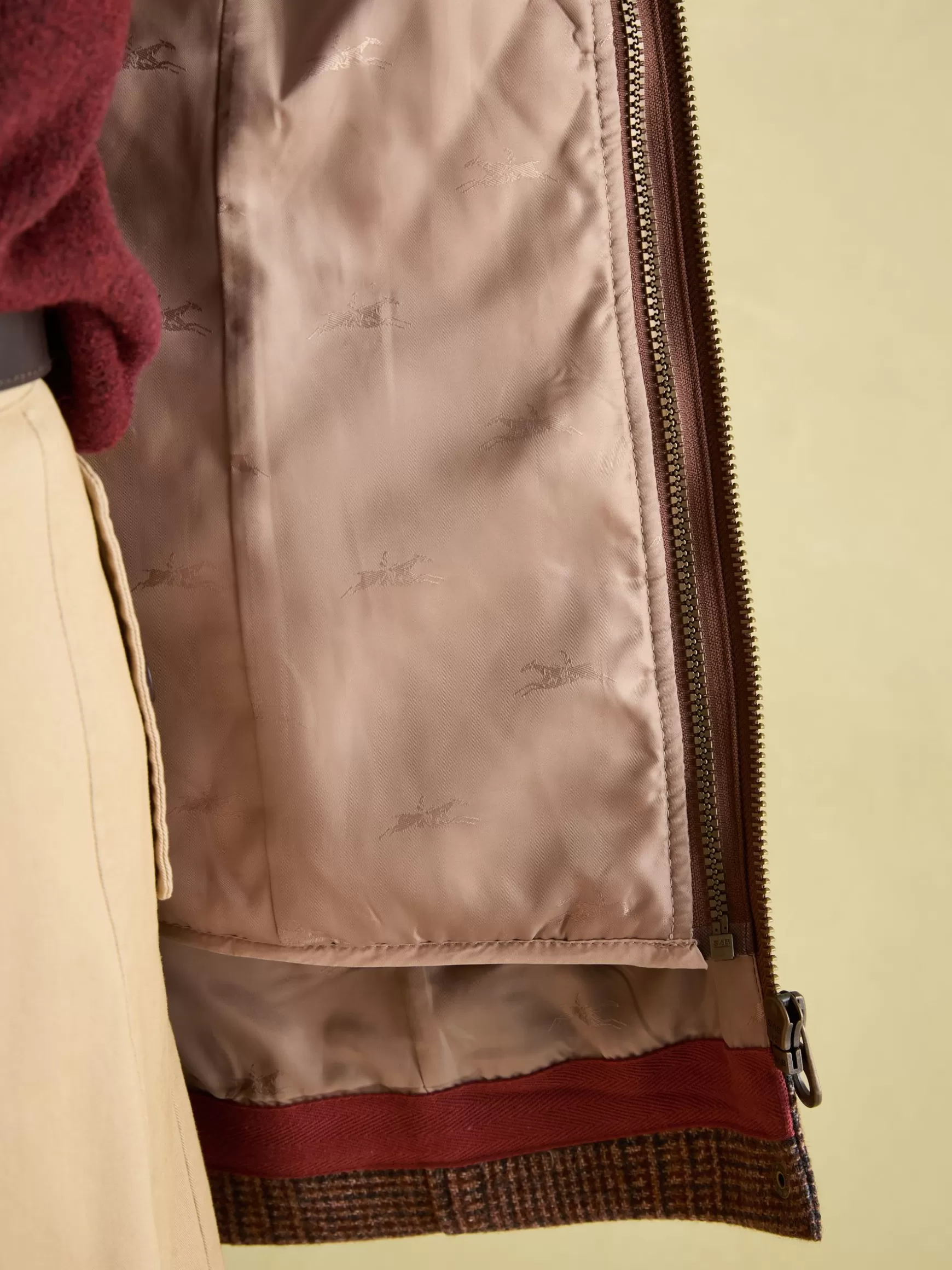 Fieldcoat Luxe Fieldcoat Luxe 3-in-1 Tweed Coat with Removable Quilted Gilet^Joules Shop