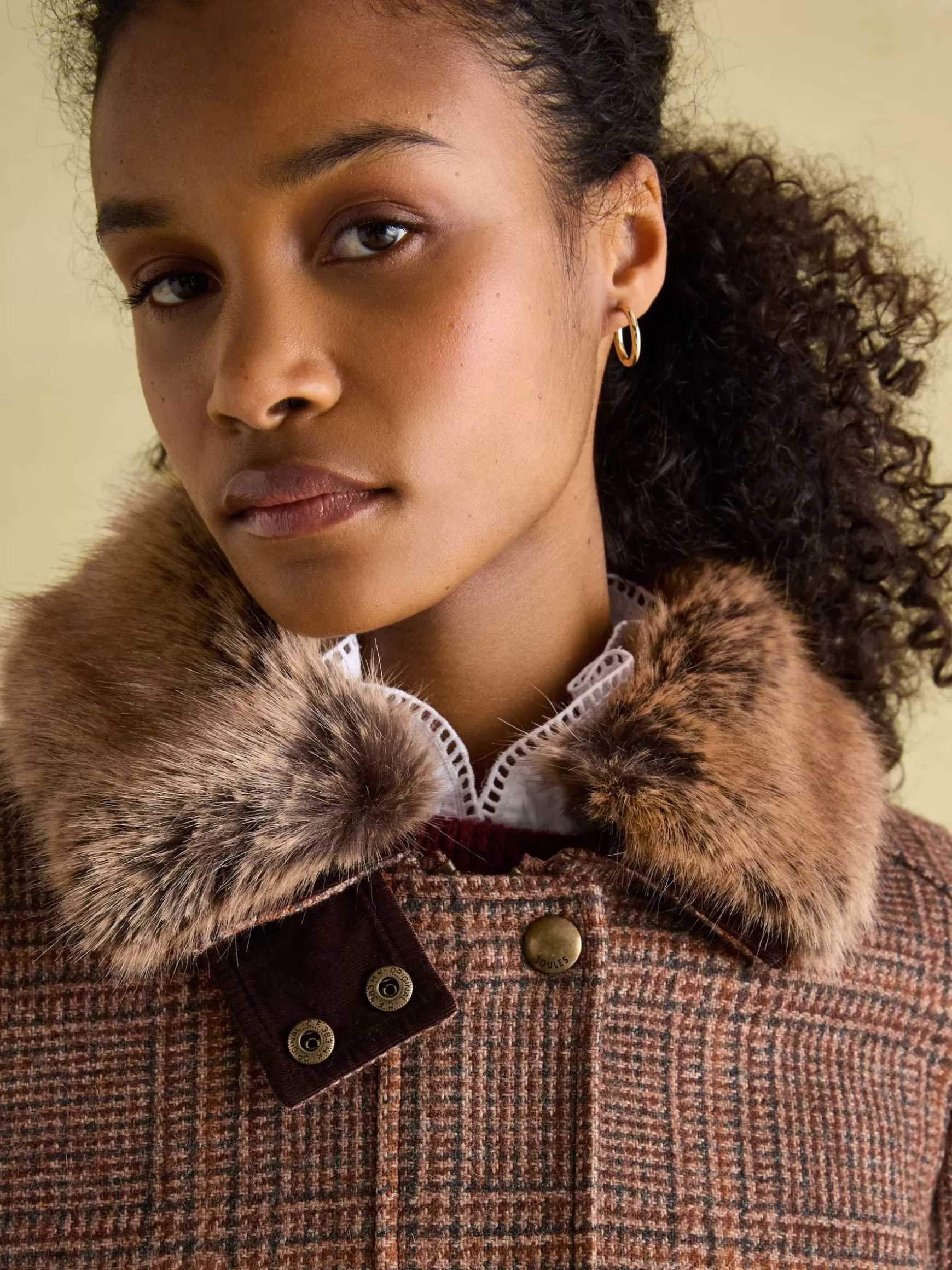 Fieldcoat Luxe Fieldcoat Luxe 3-in-1 Tweed Coat with Removable Quilted Gilet^Joules Shop