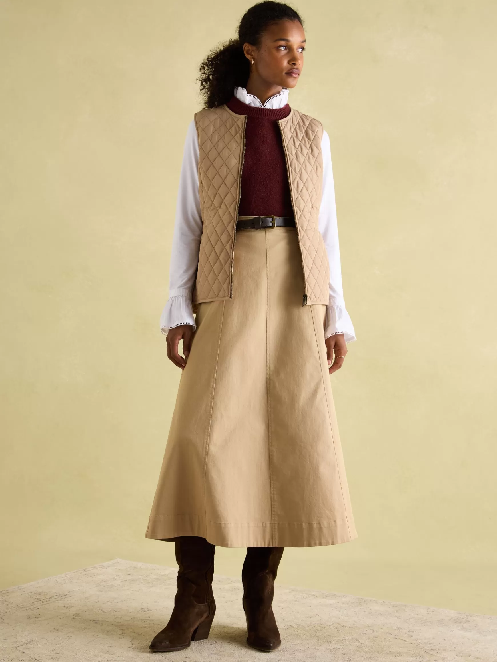 Fieldcoat Luxe Fieldcoat Luxe 3-in-1 Tweed Coat with Removable Quilted Gilet^Joules Shop