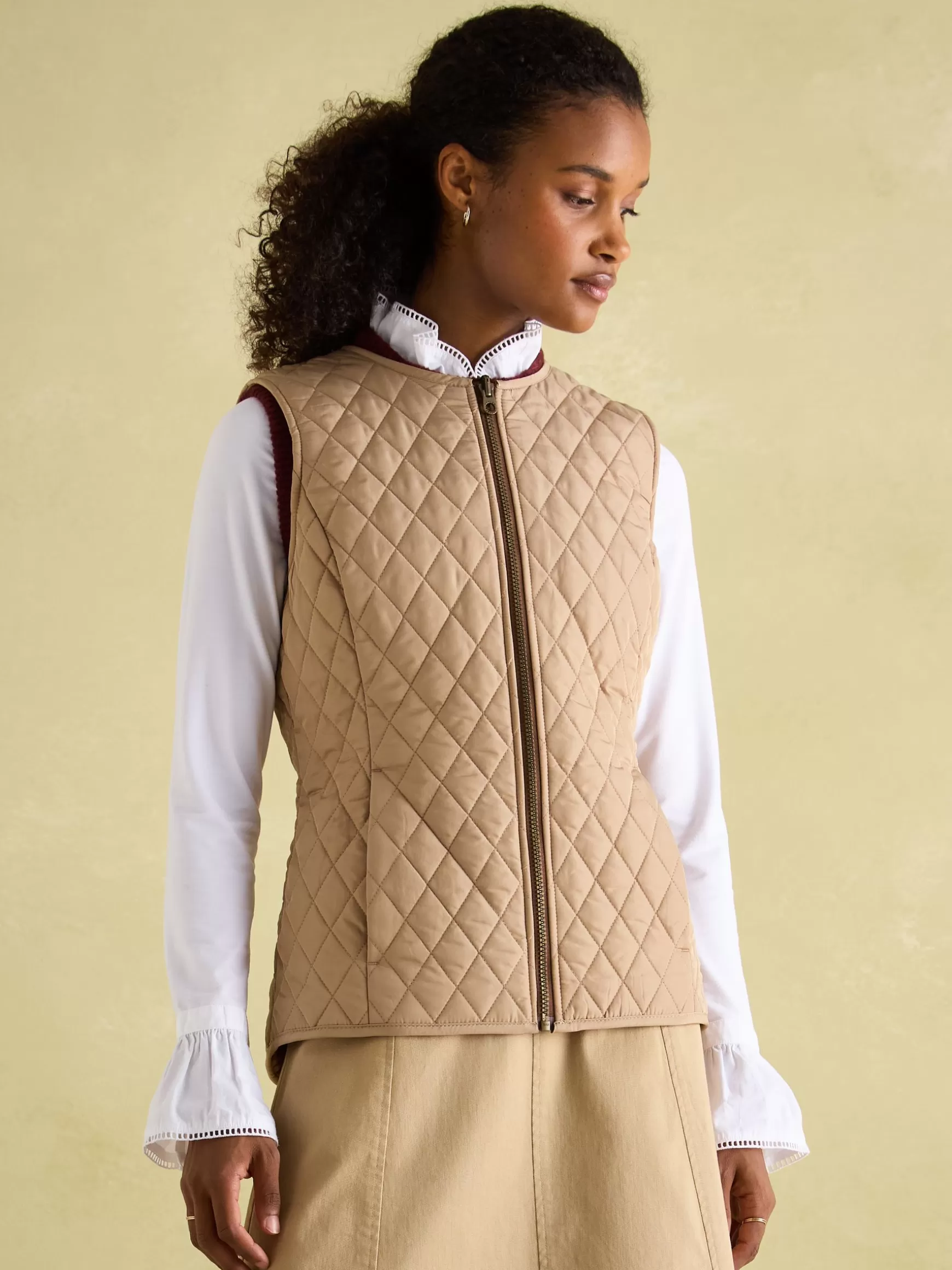 Fieldcoat Luxe Fieldcoat Luxe 3-in-1 Tweed Coat with Removable Quilted Gilet^Joules Shop