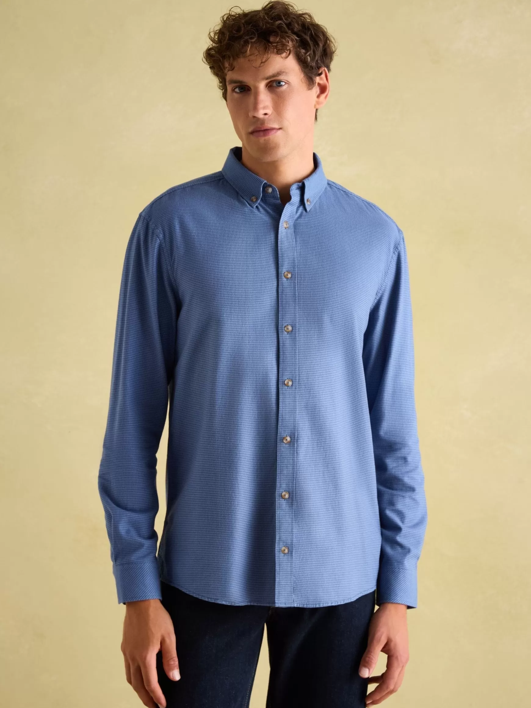 Fletcher Houndstooth Classic Shirt^Joules Discount