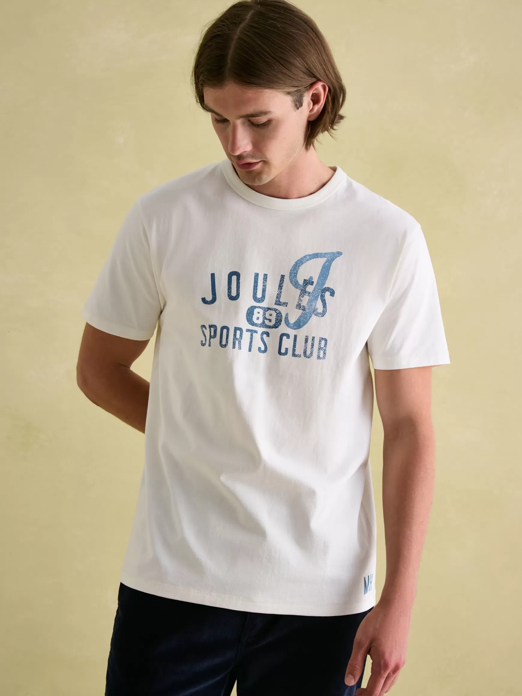 Flynn Jersey Crew Neck T-Shirt^Joules Outlet