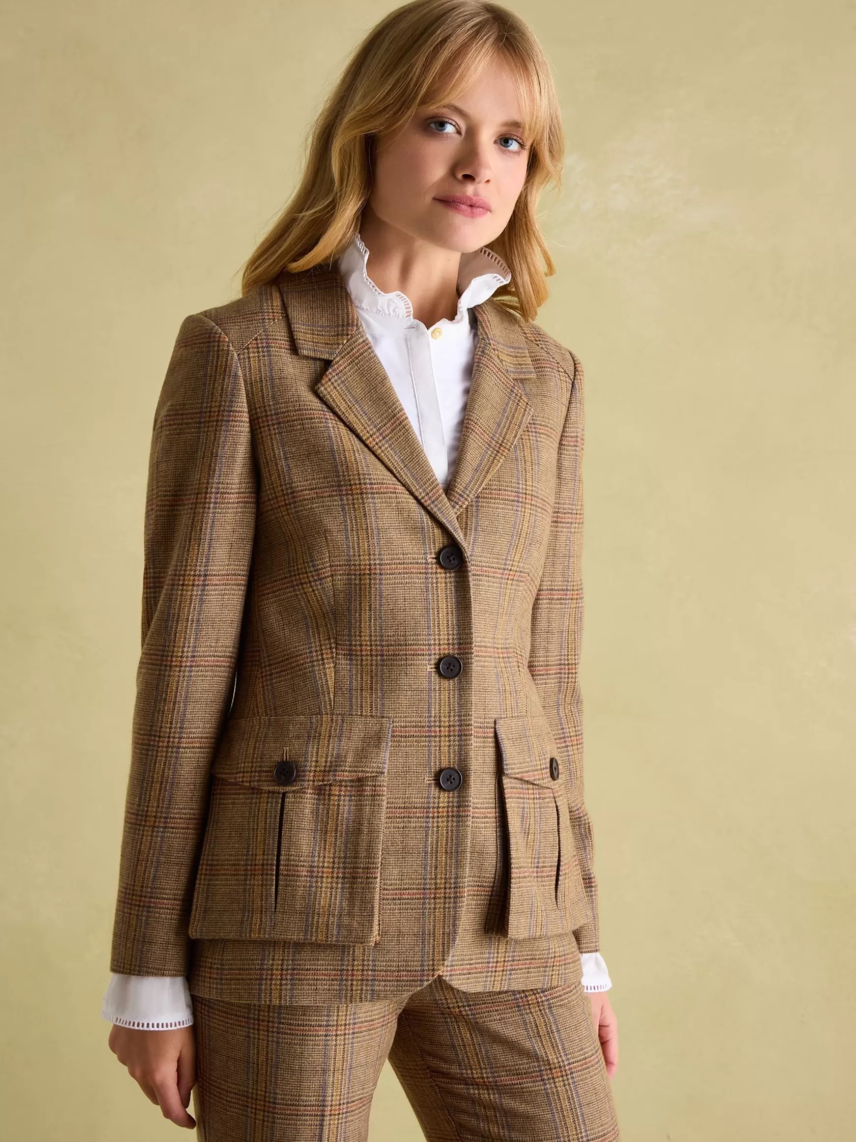 Foxley Tweed Suit Blazer^Joules Best