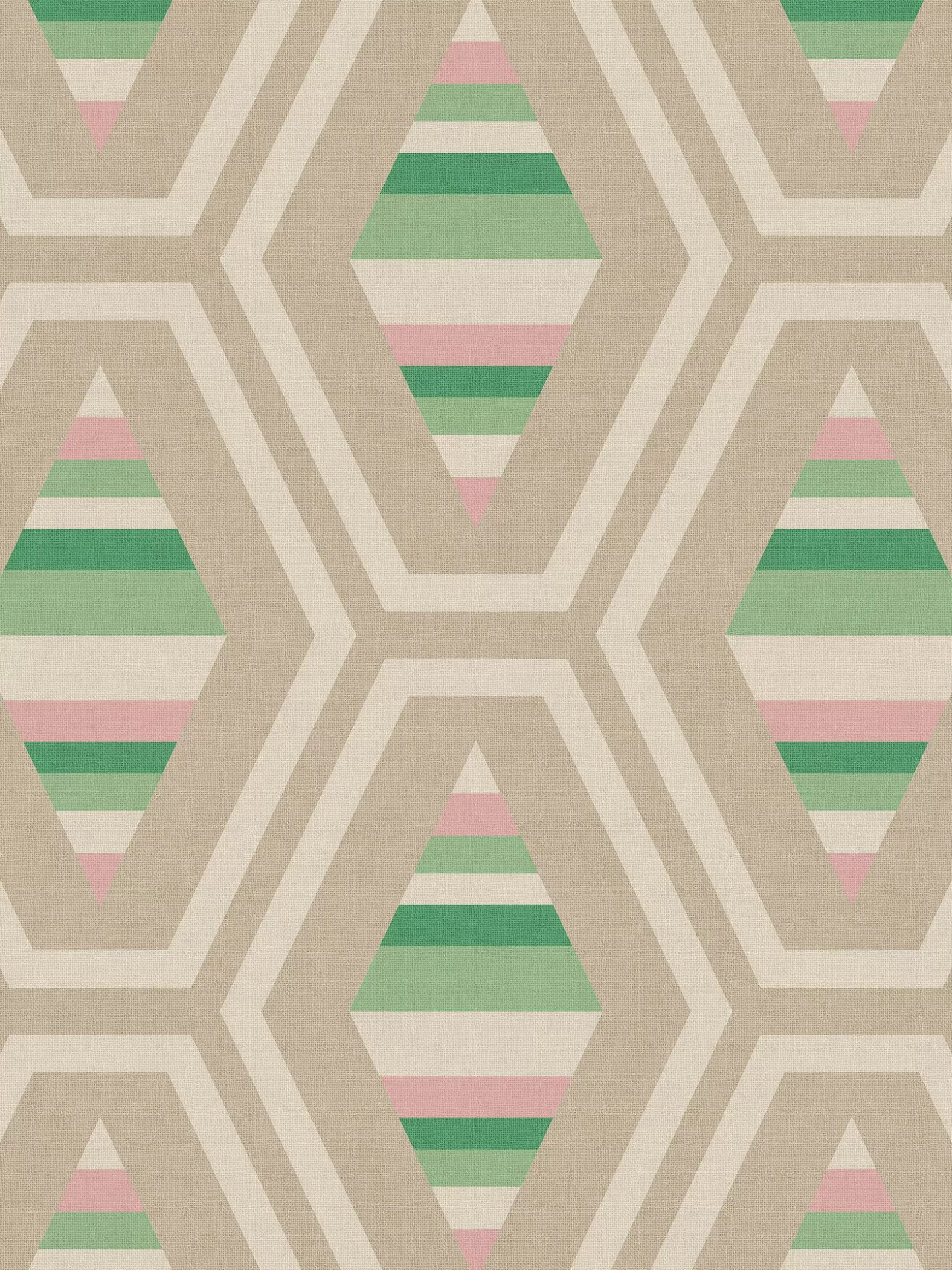 Garden Greens Hallaton Kilim 10M Wallpaper^Joules Fashion