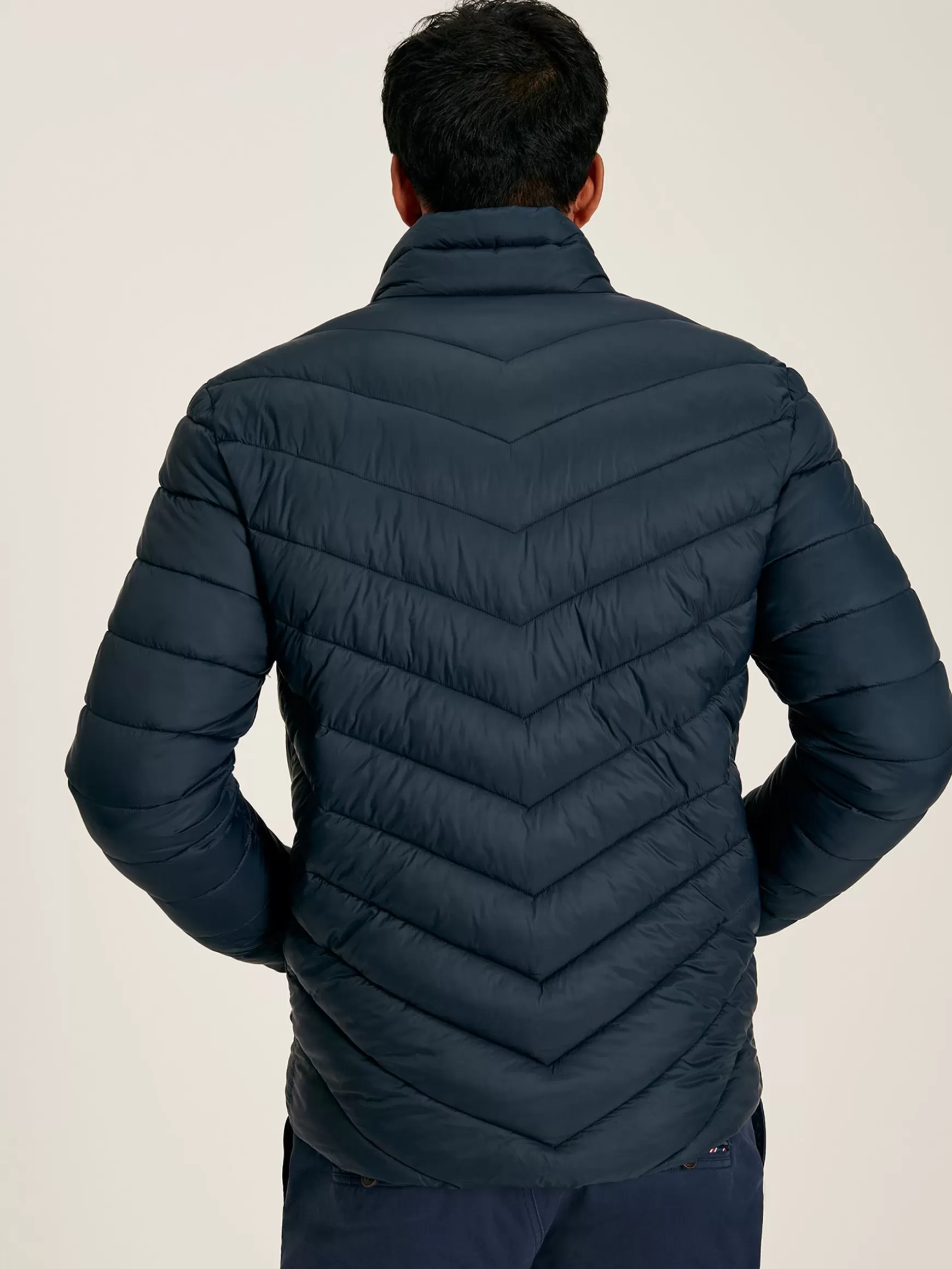Garrett Navy Blue Showerproof Padded Jacket^Joules Discount