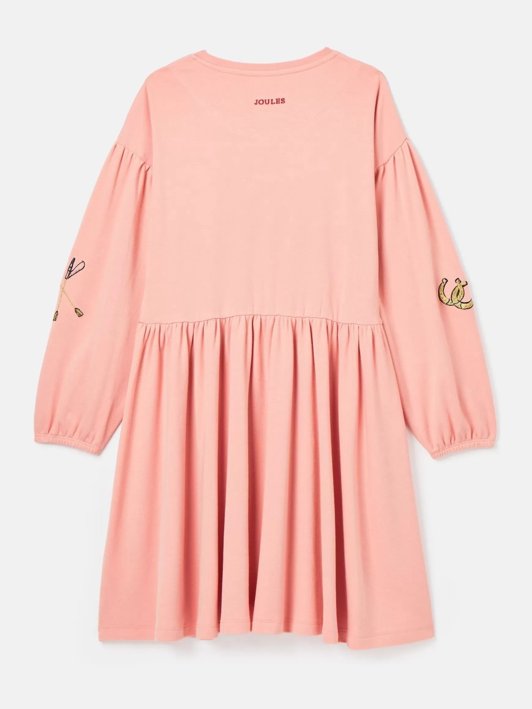 Girls' Aubrey Pink Horse Jersey Dress^Joules Fashion