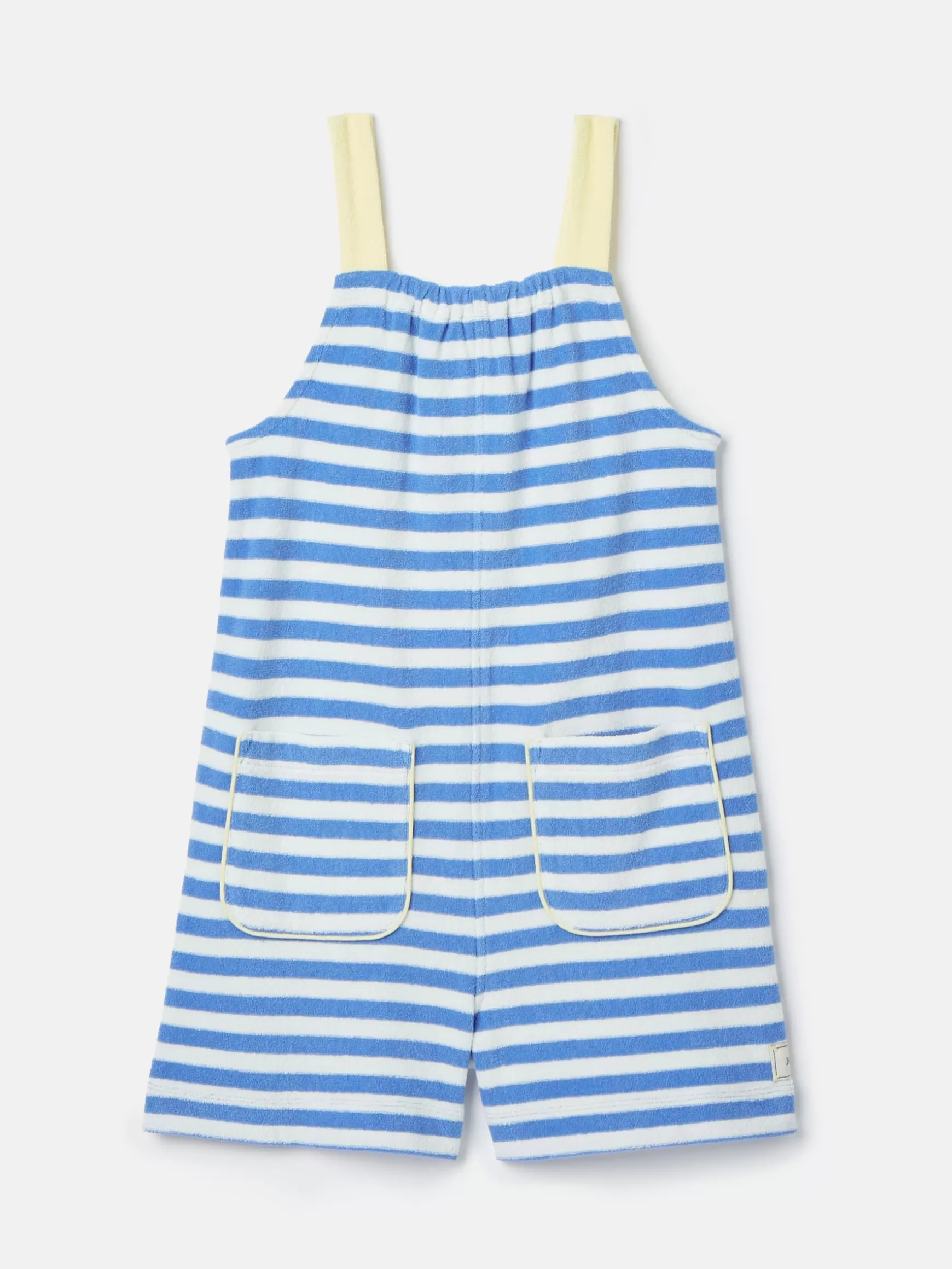 Girls' By The Sea Striped Towelling Playsuit^Joules Clearance