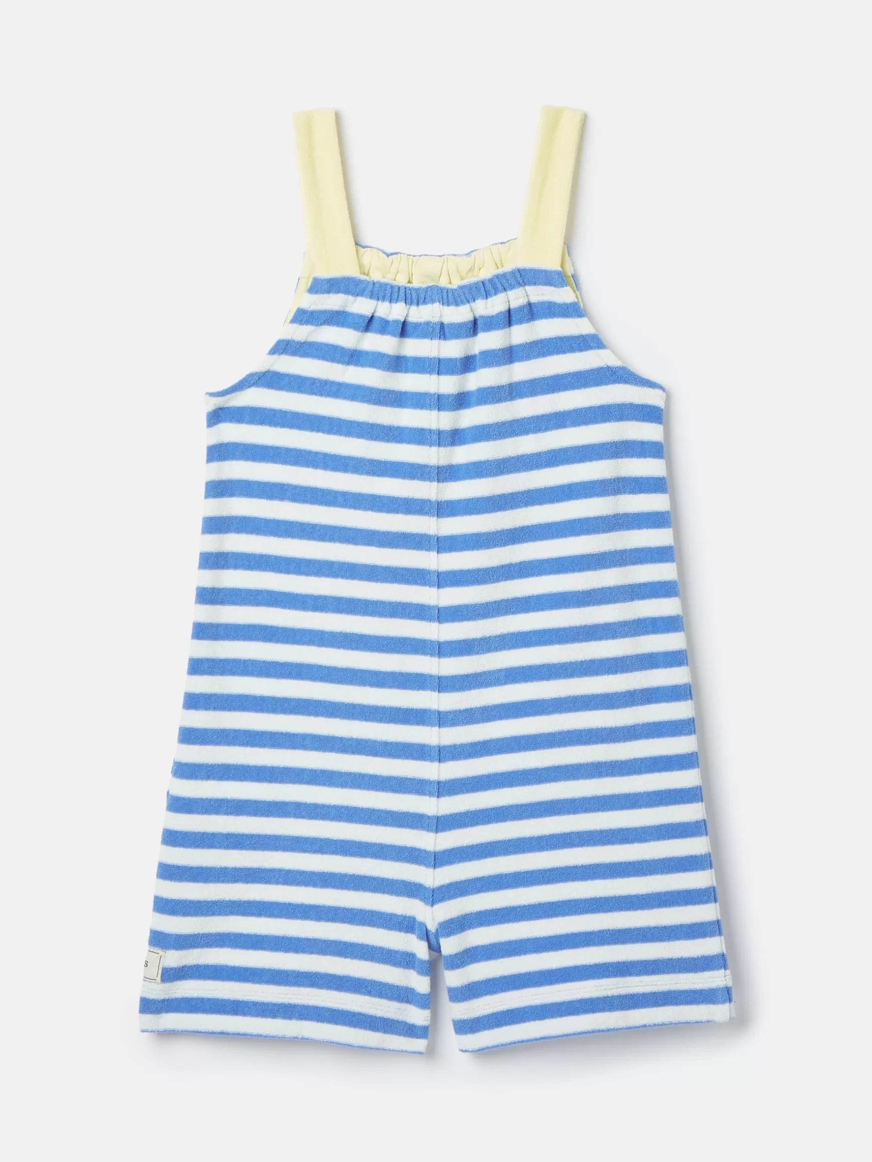Girls' By The Sea Striped Towelling Playsuit^Joules Clearance